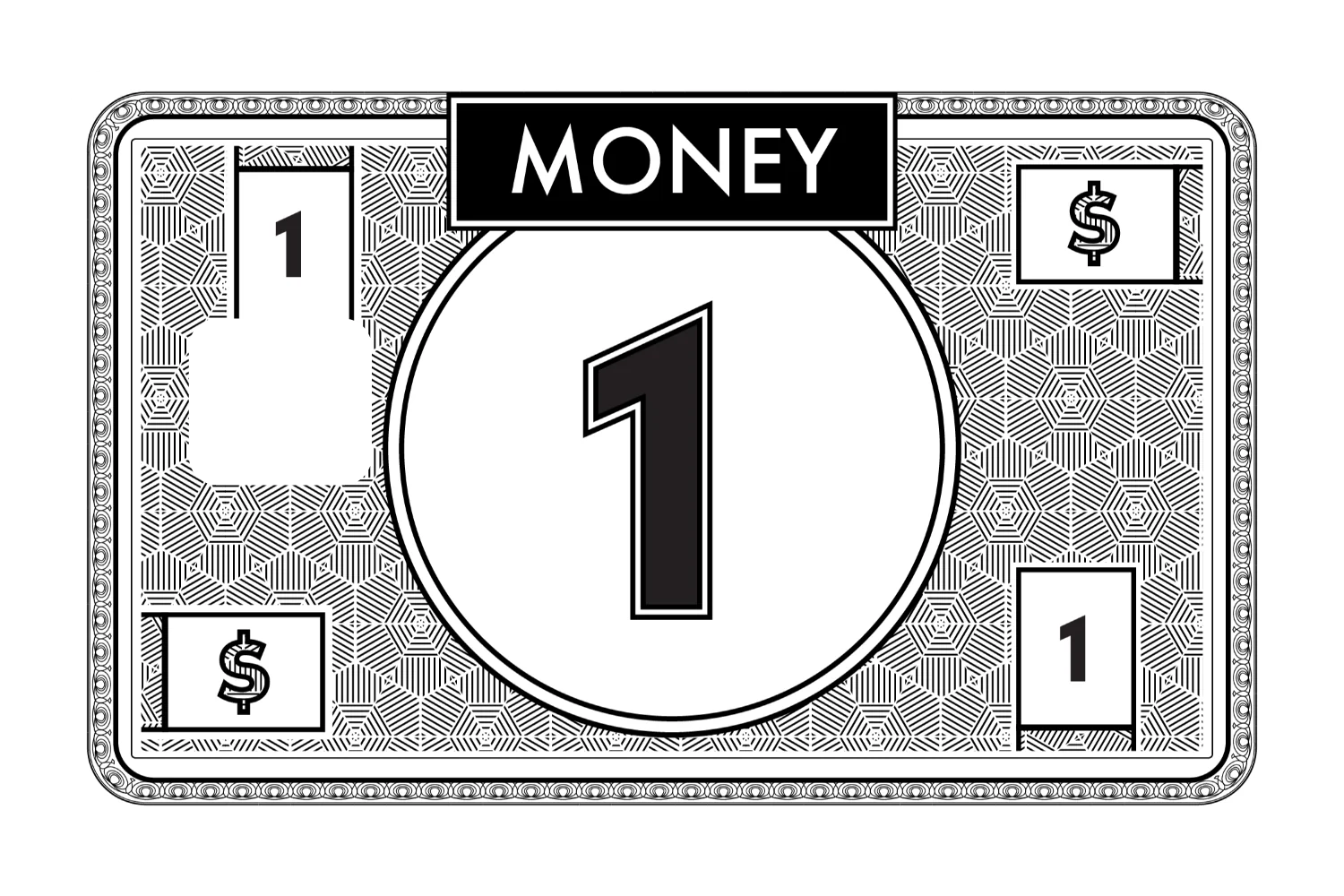 $1 Note - Image 3