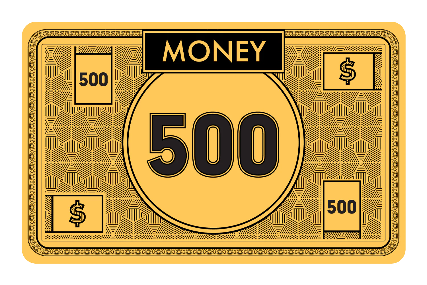 $500 Note