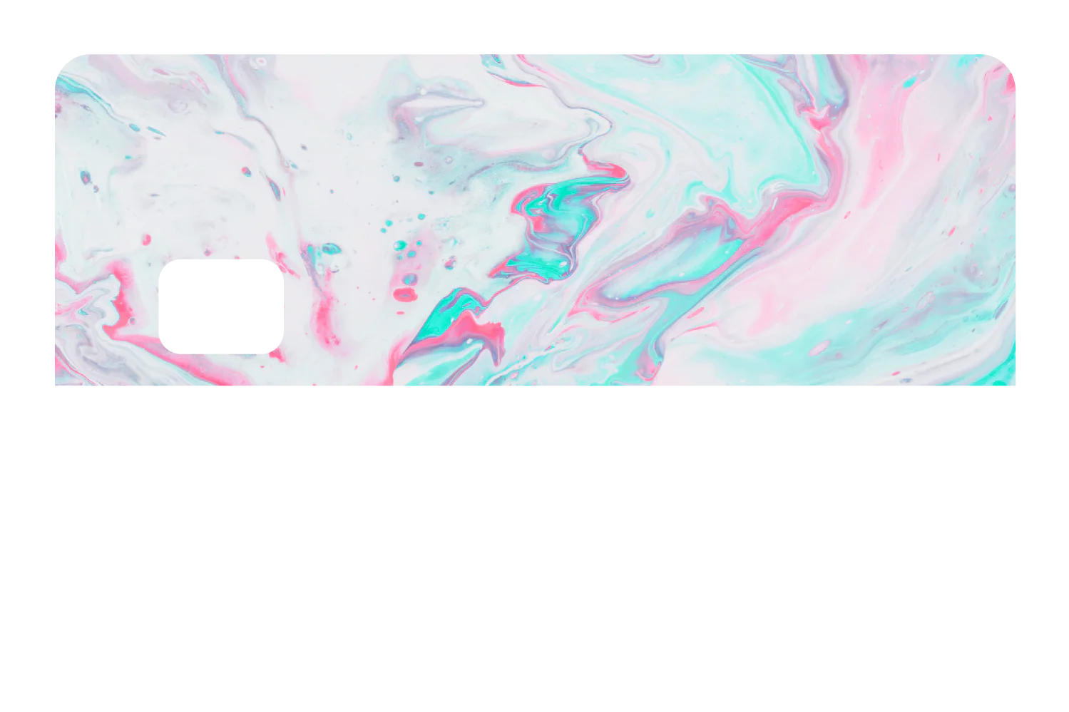 Abstract Paint Pink and Blue - Image 8