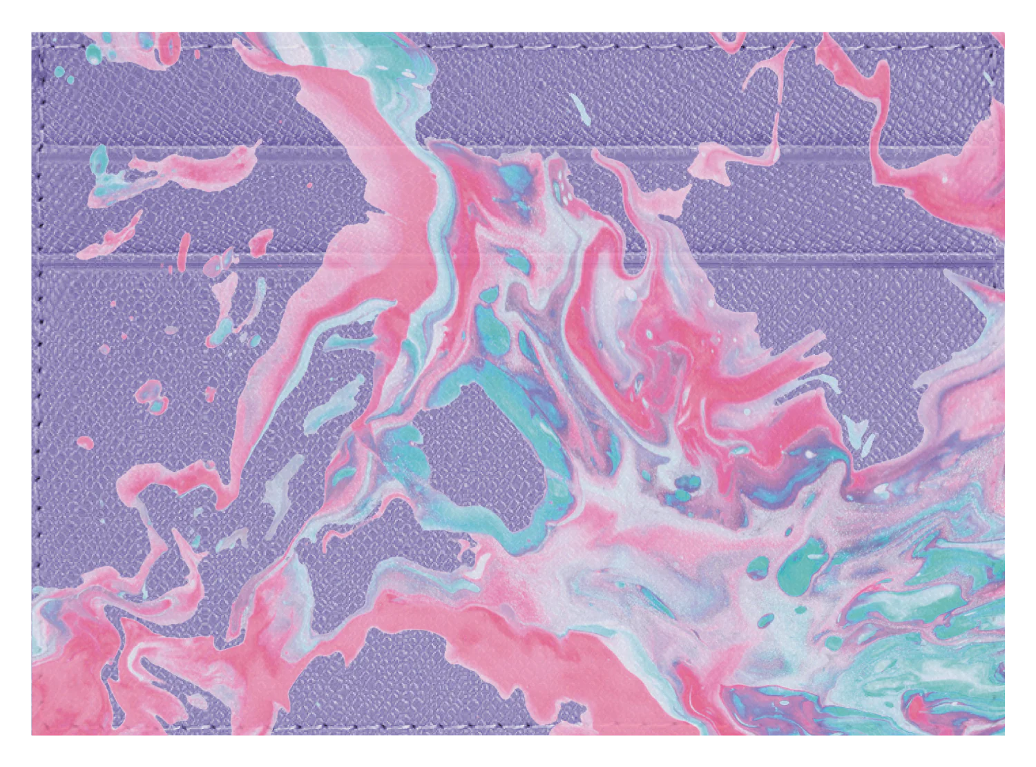 Abstract Paint Pink and Blue - Image 7
