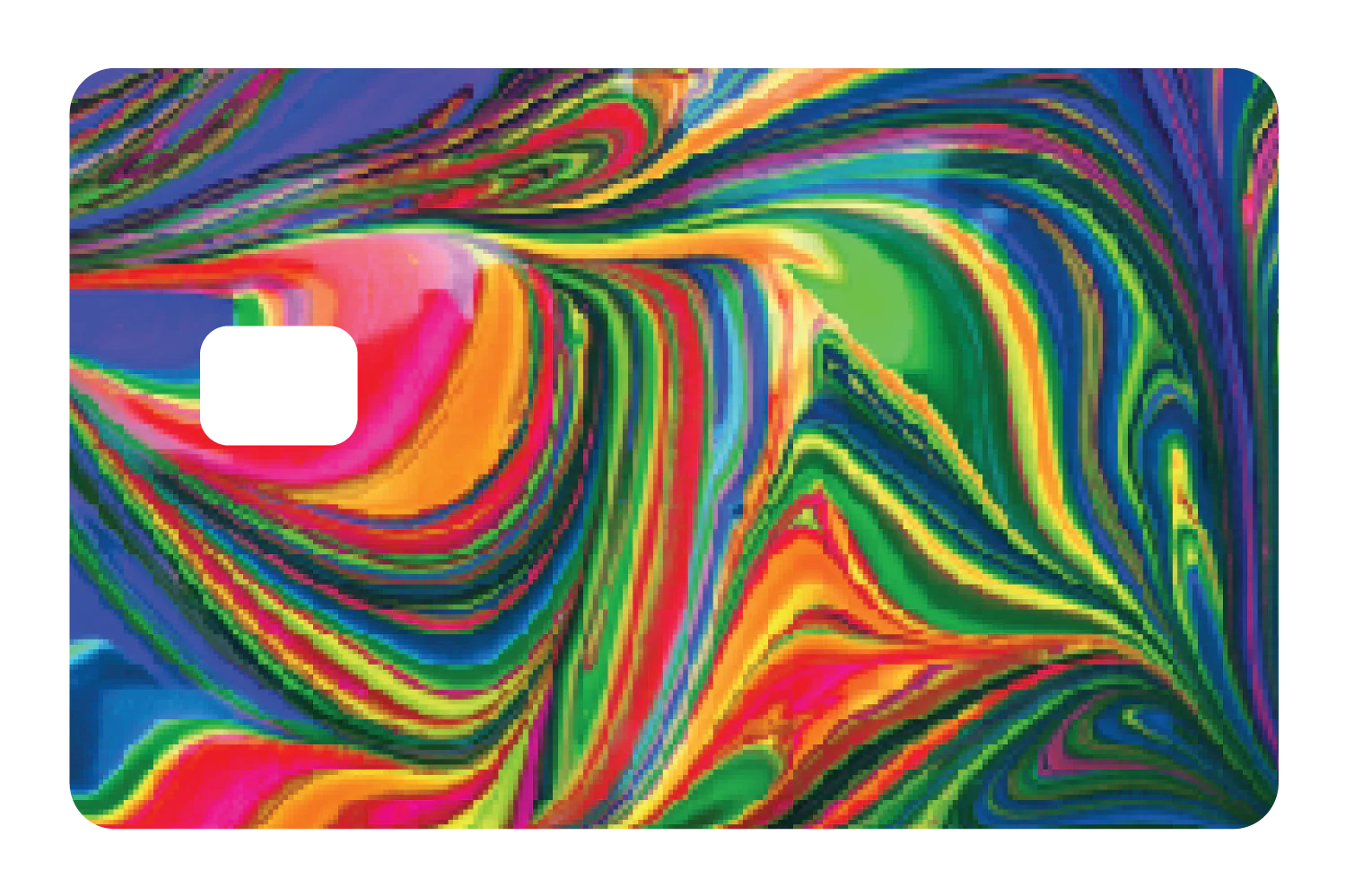 Abstract Paint Rainbow - Image 2