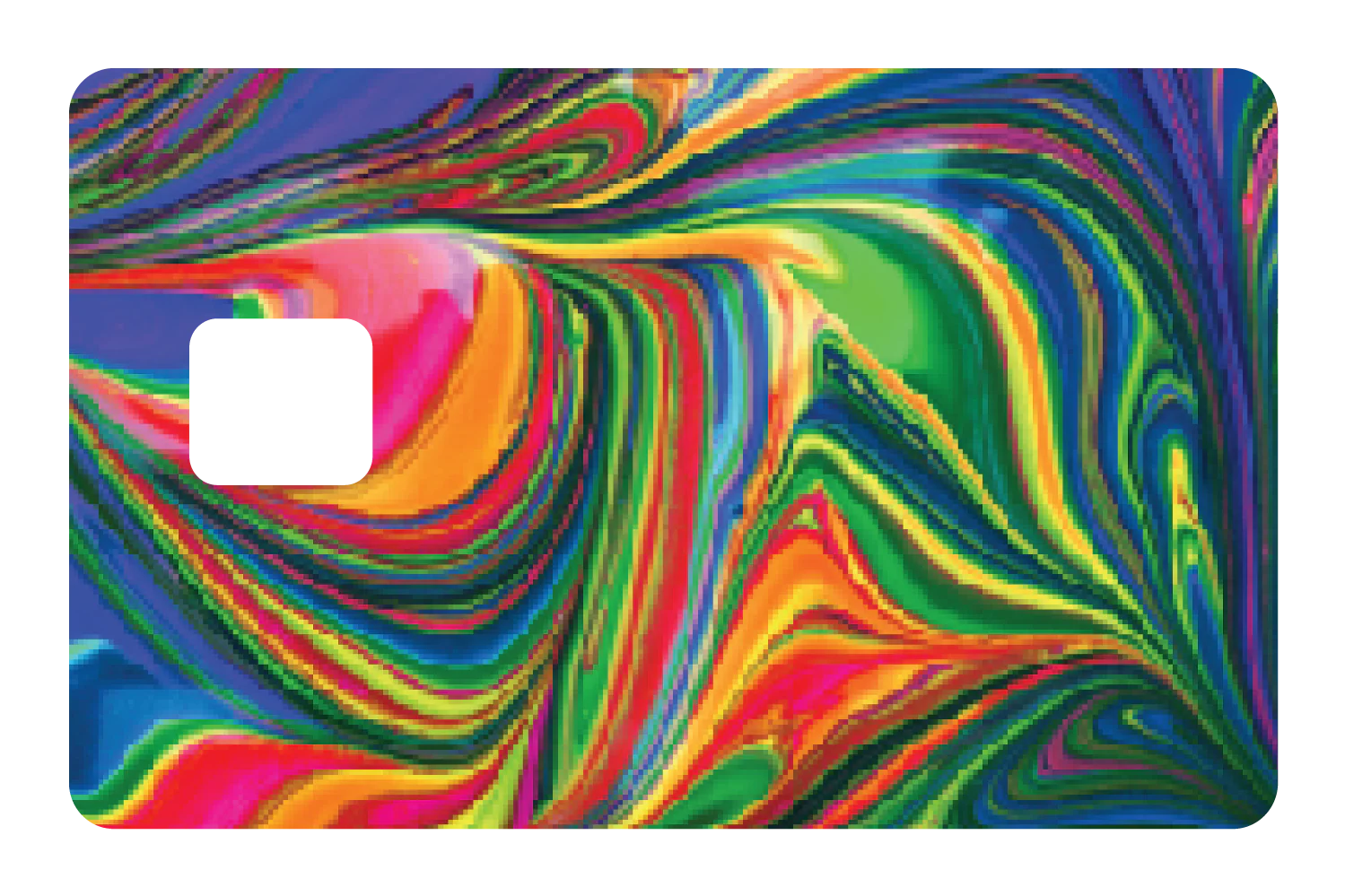 Abstract Paint Rainbow - Image 3