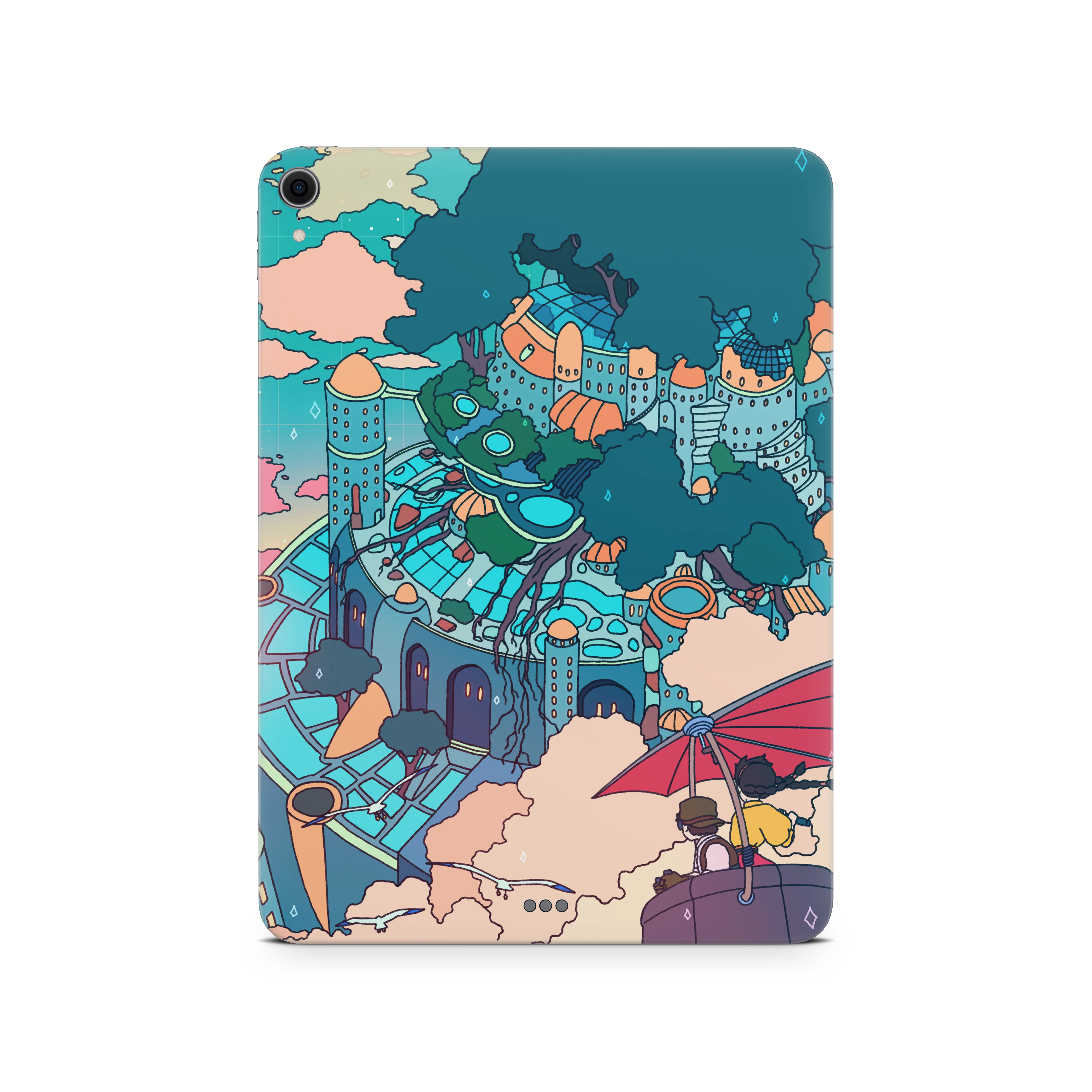 Apple iPad Castle in the Sky Skin - Image 5