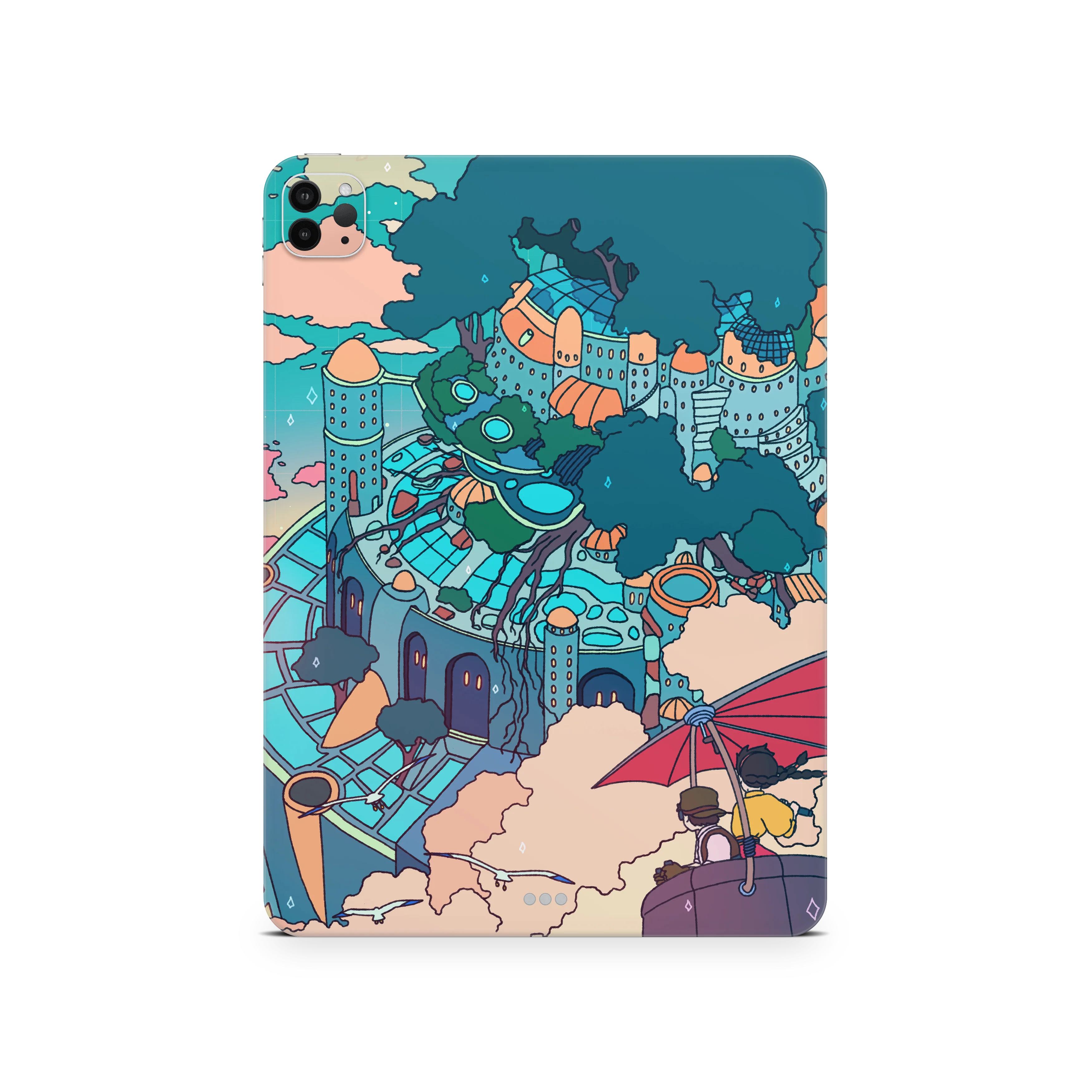 Apple iPad Castle in the Sky Skin - Image 6