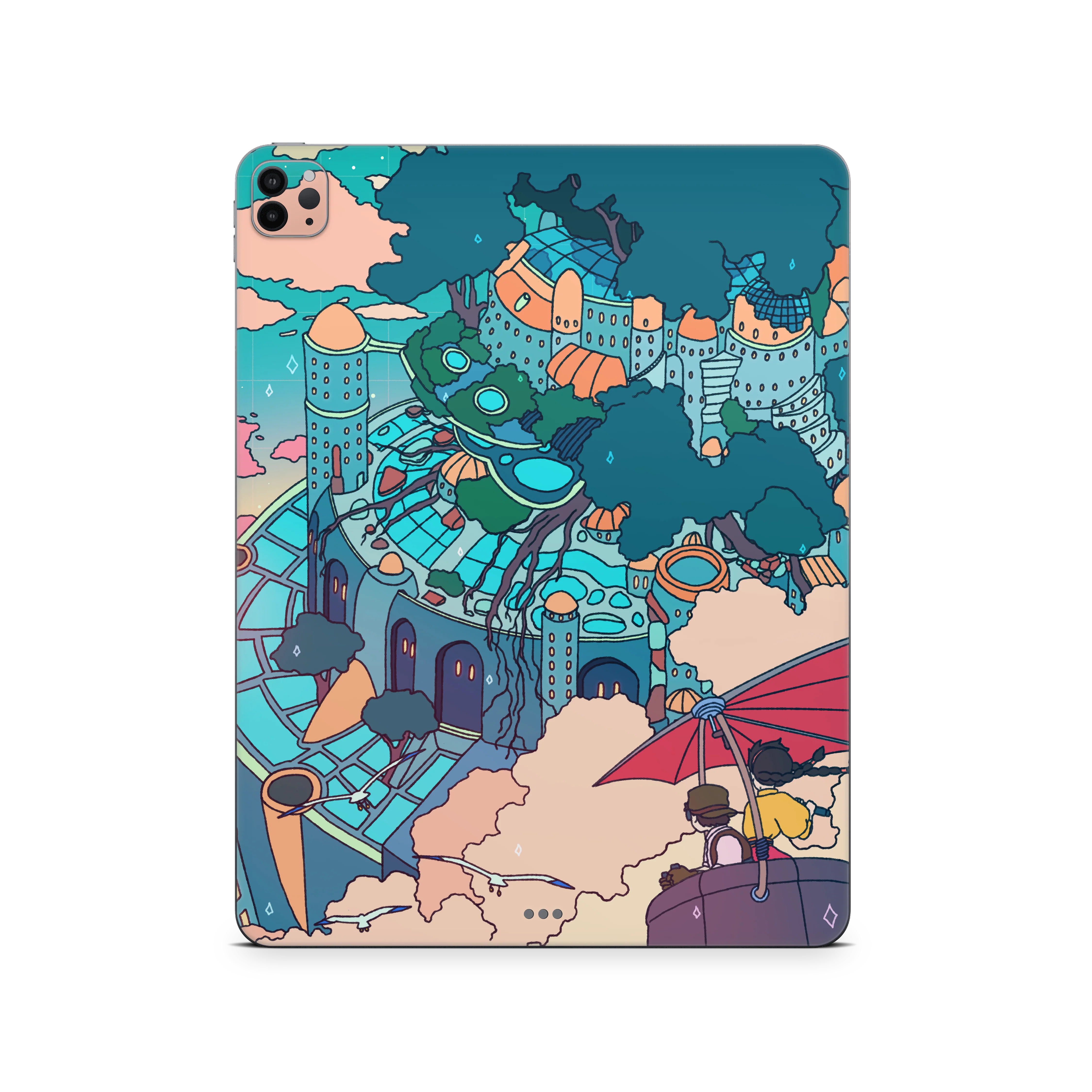Apple iPad Castle in the Sky Skin - Image 8