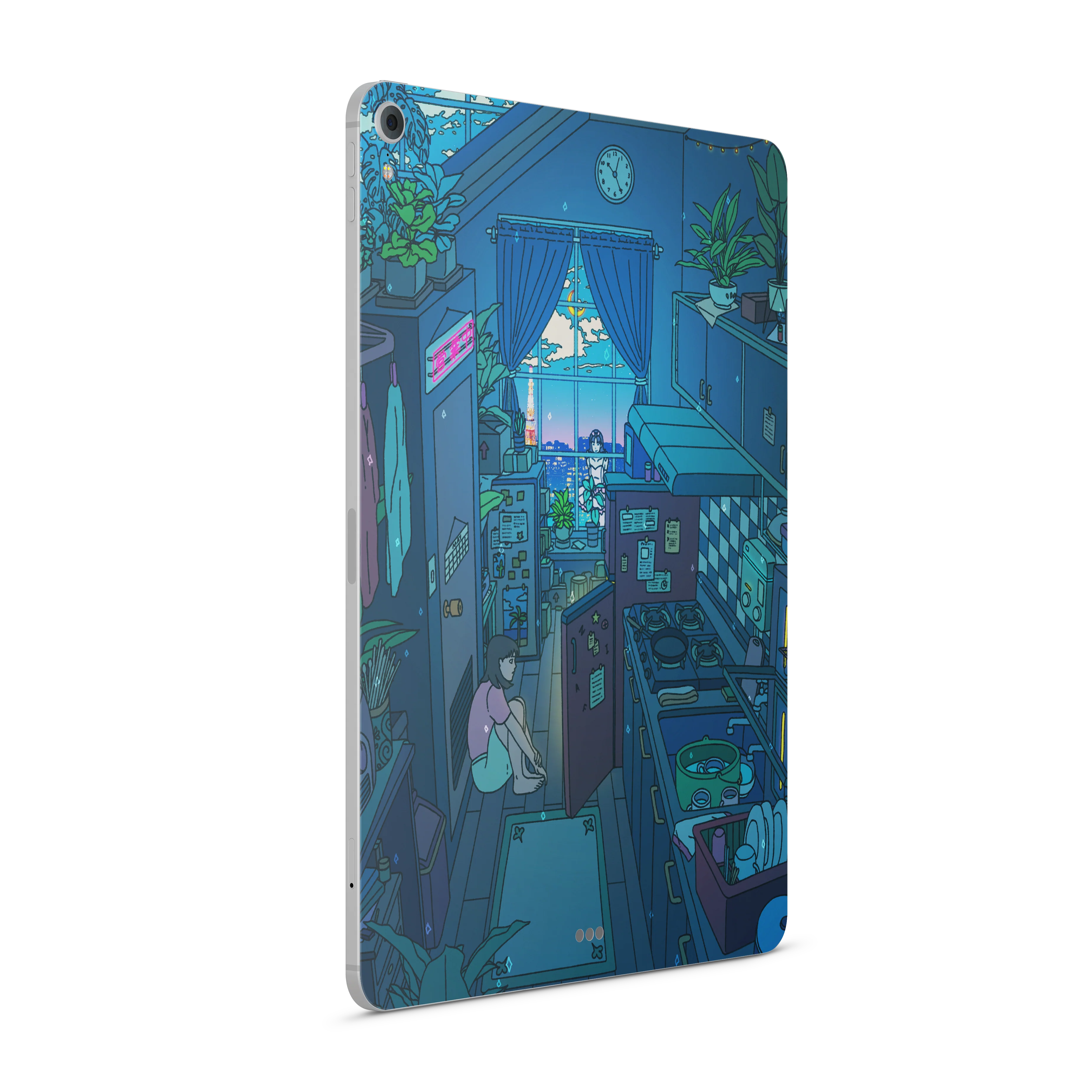 Apple iPad Perfect Blue  Skin - Image 7
