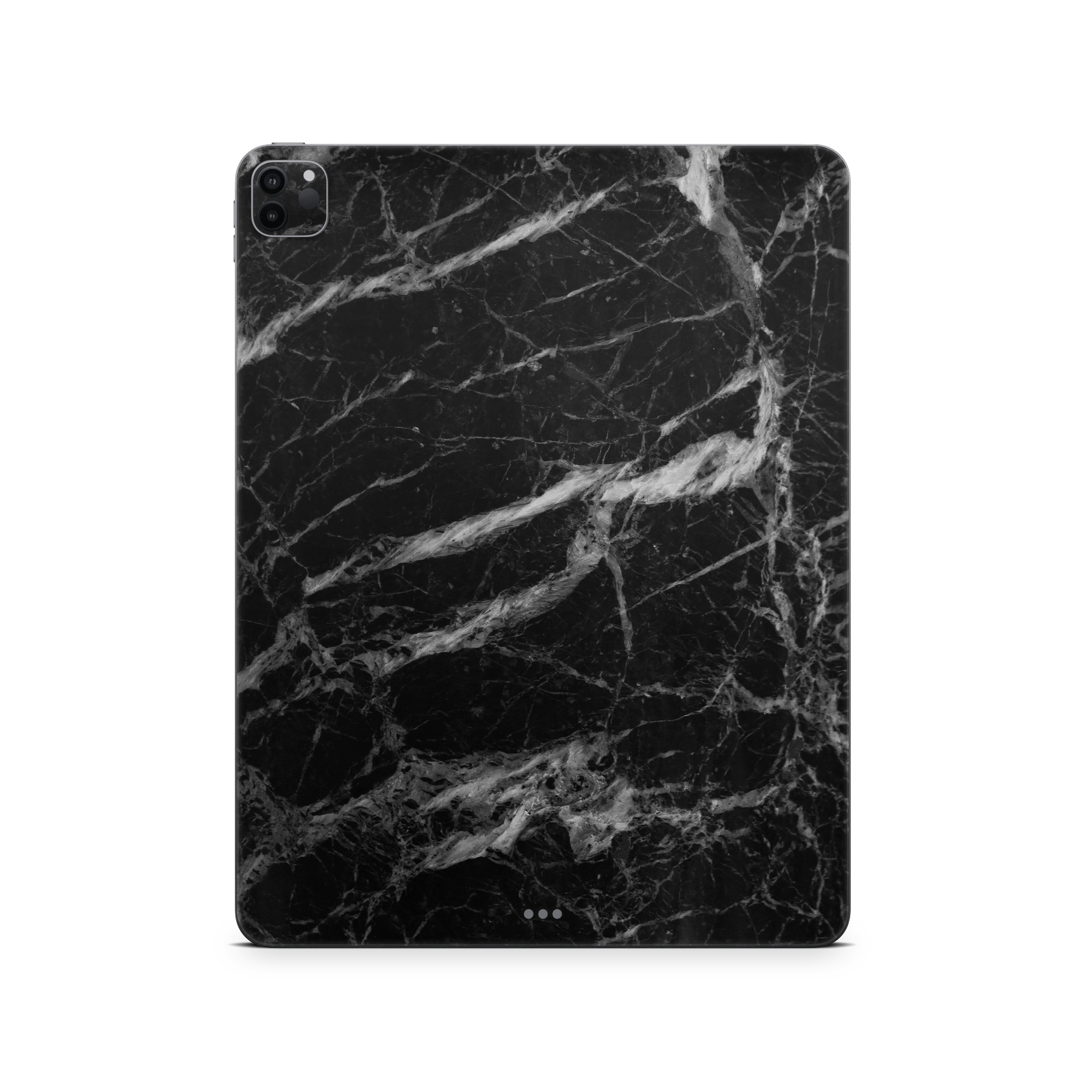 Apple iPad Black Marble Skin