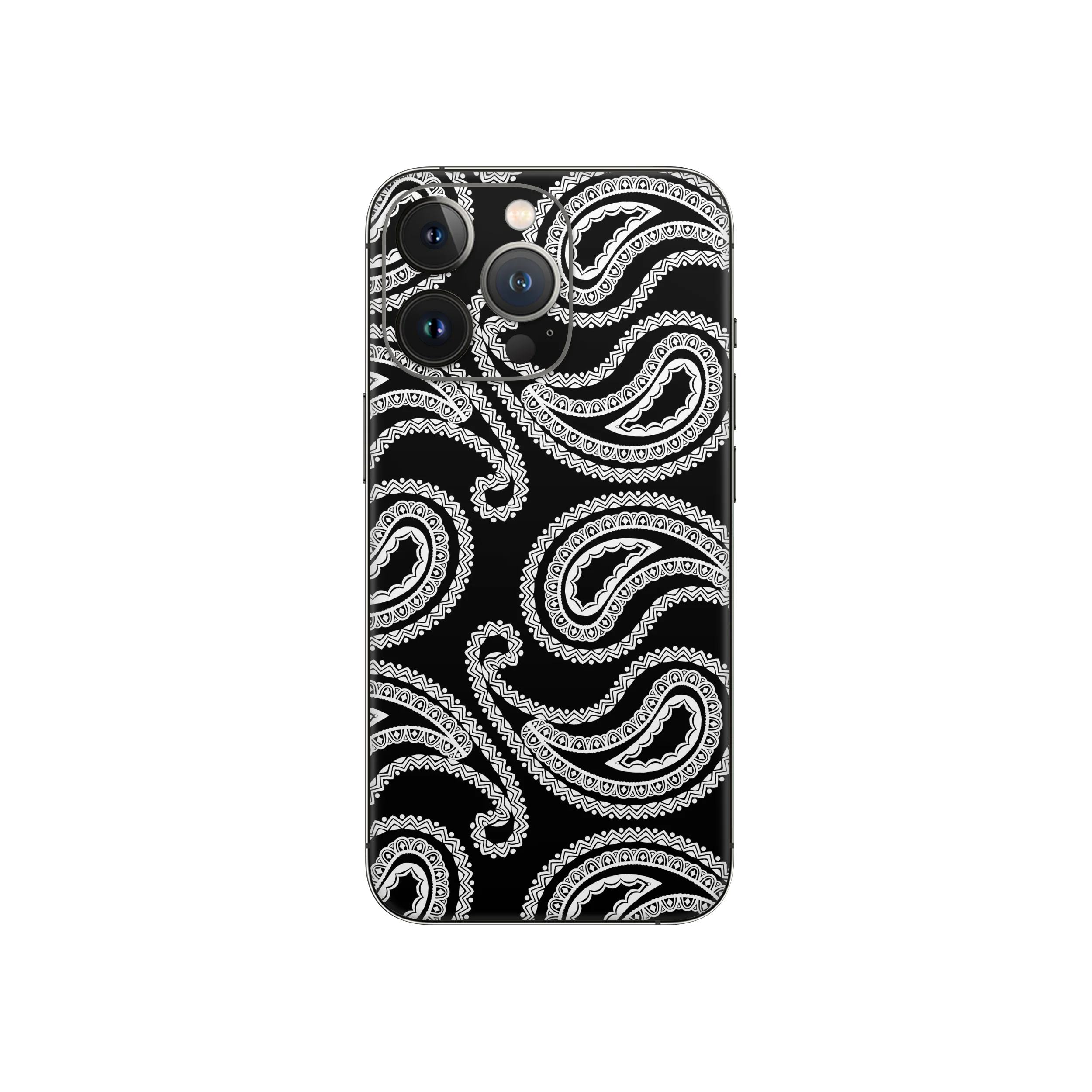 Apple iPhone Bandana Black Skin - Image 12