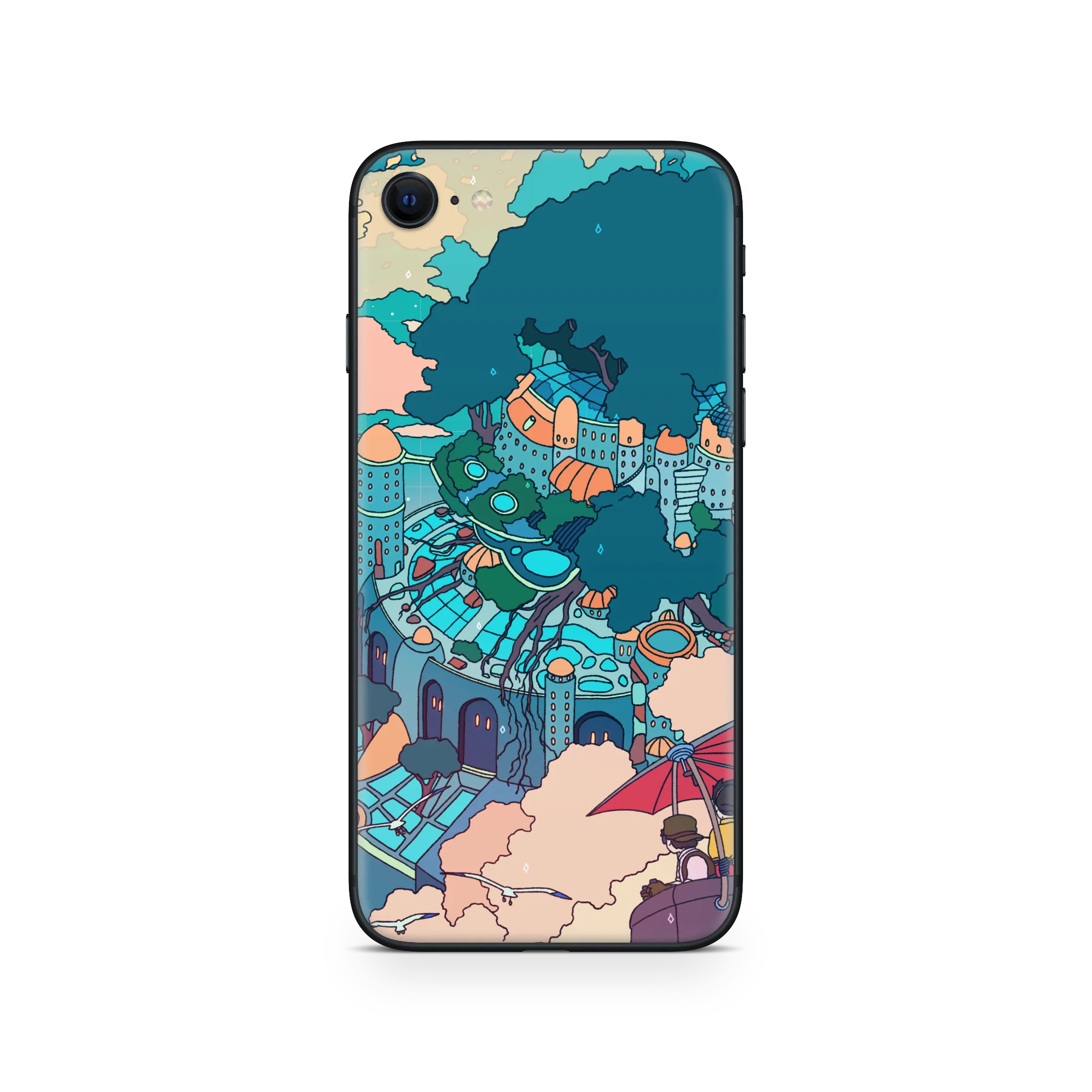 Apple iPhone Castle in the Sky Skin - Image 2