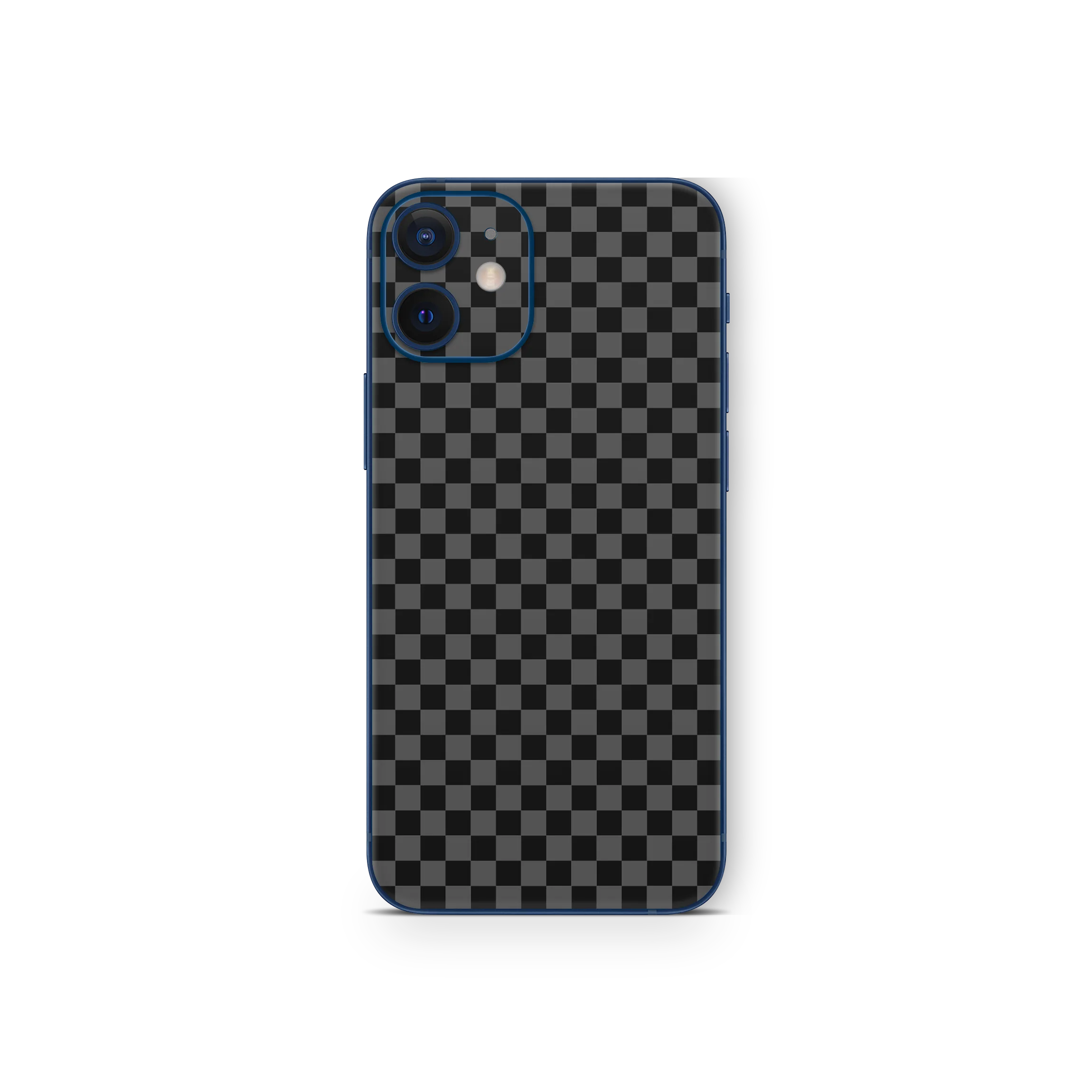 Apple iPhone Checkers black Skin - Image 17