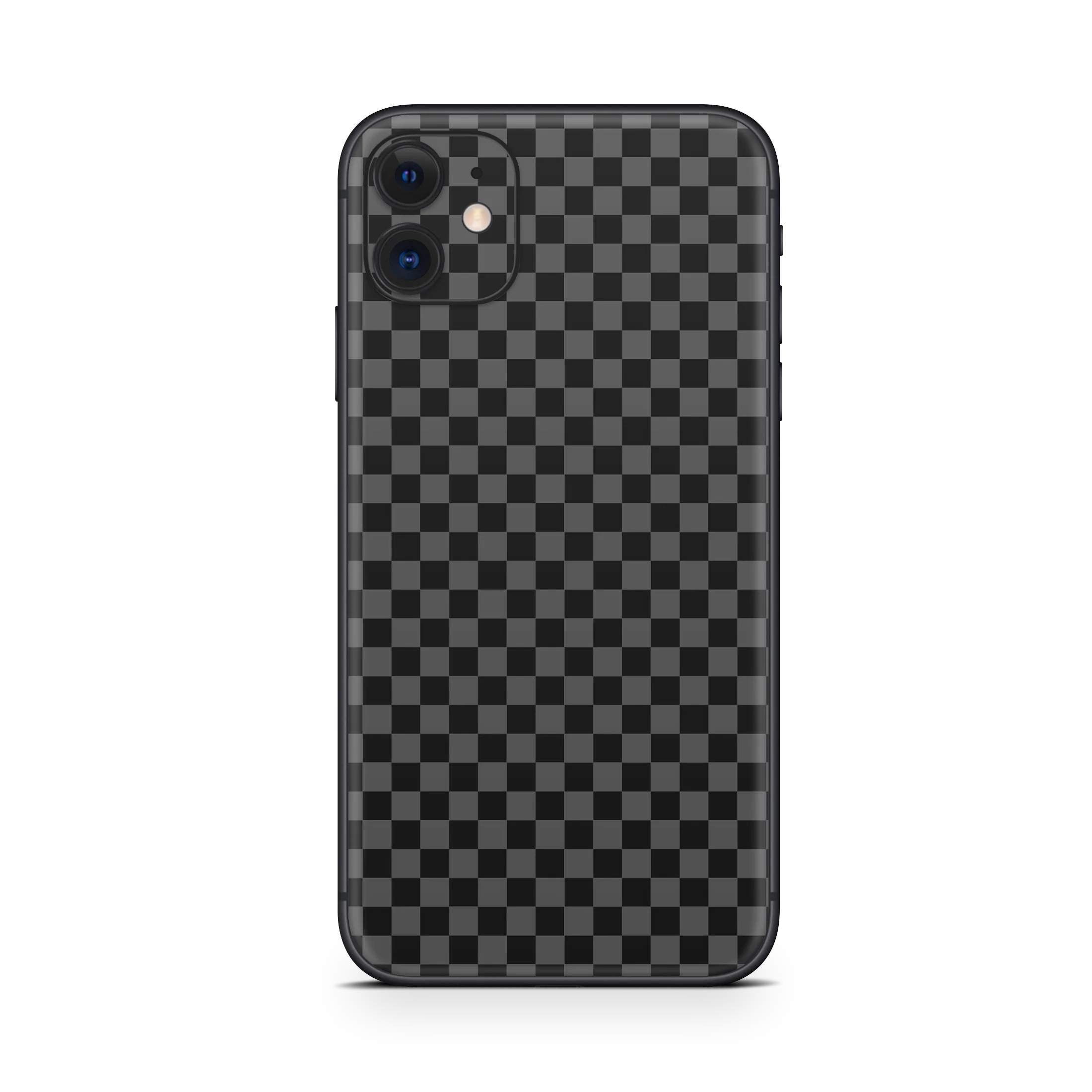 Apple iPhone Checkers black Skin - Image 21
