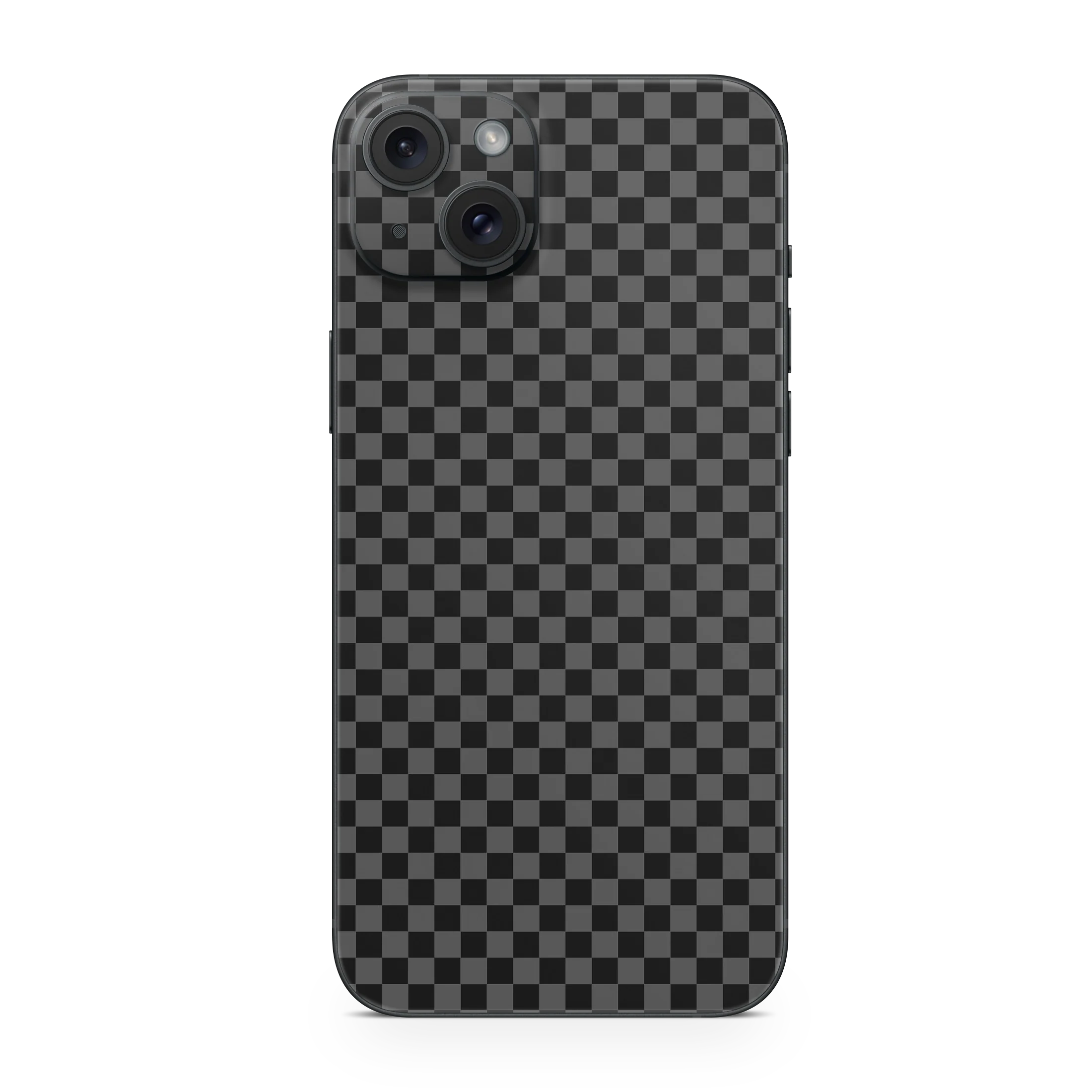 Apple iPhone Checkers black Skin - Image 5