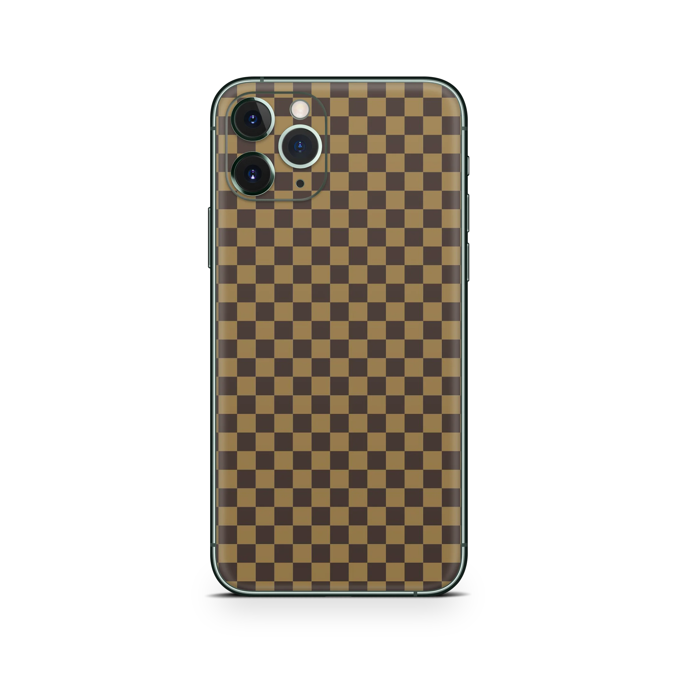 Apple iPhone Checkers brown Skin - Image 20