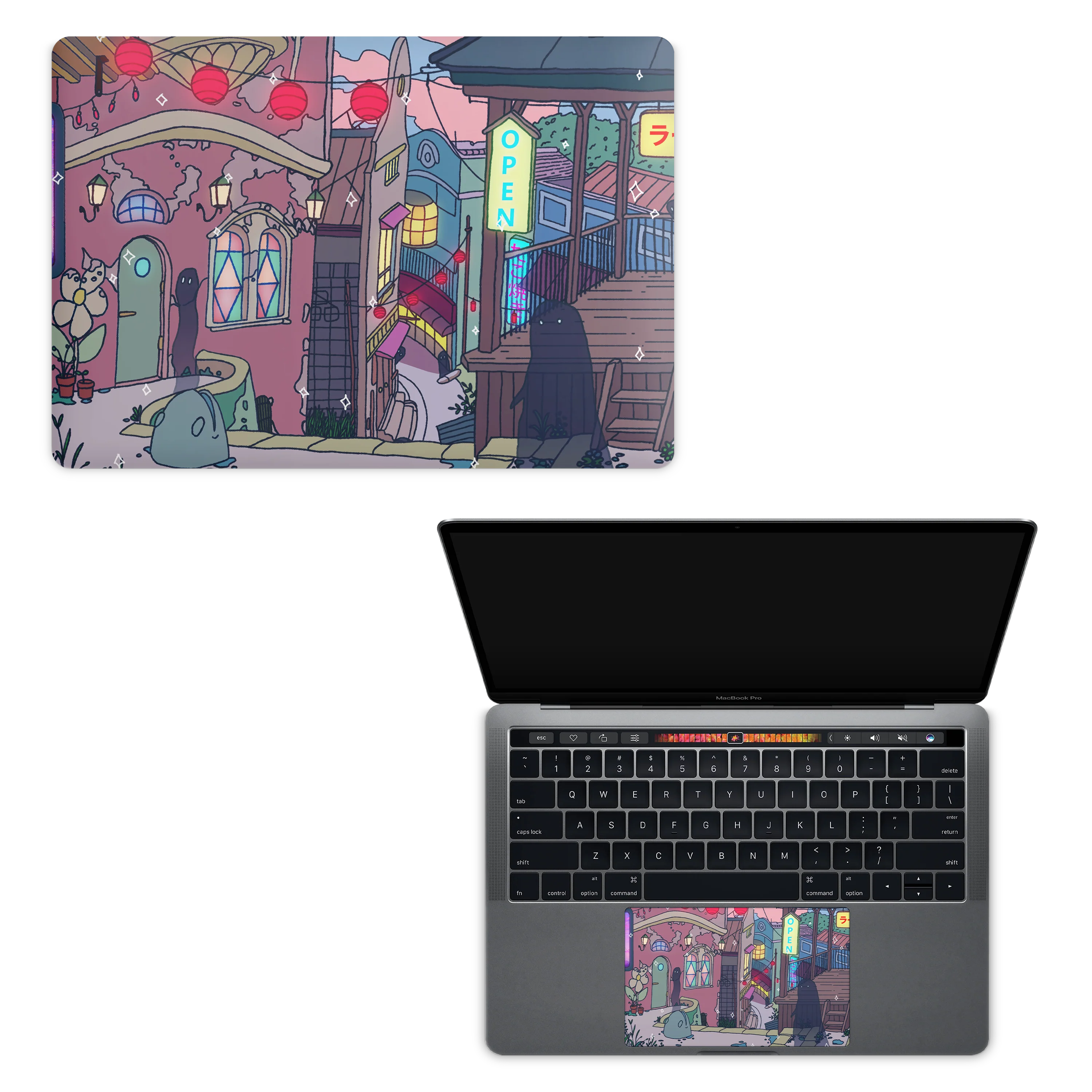 Apple MacBook Away & Chill Skin - Image 5