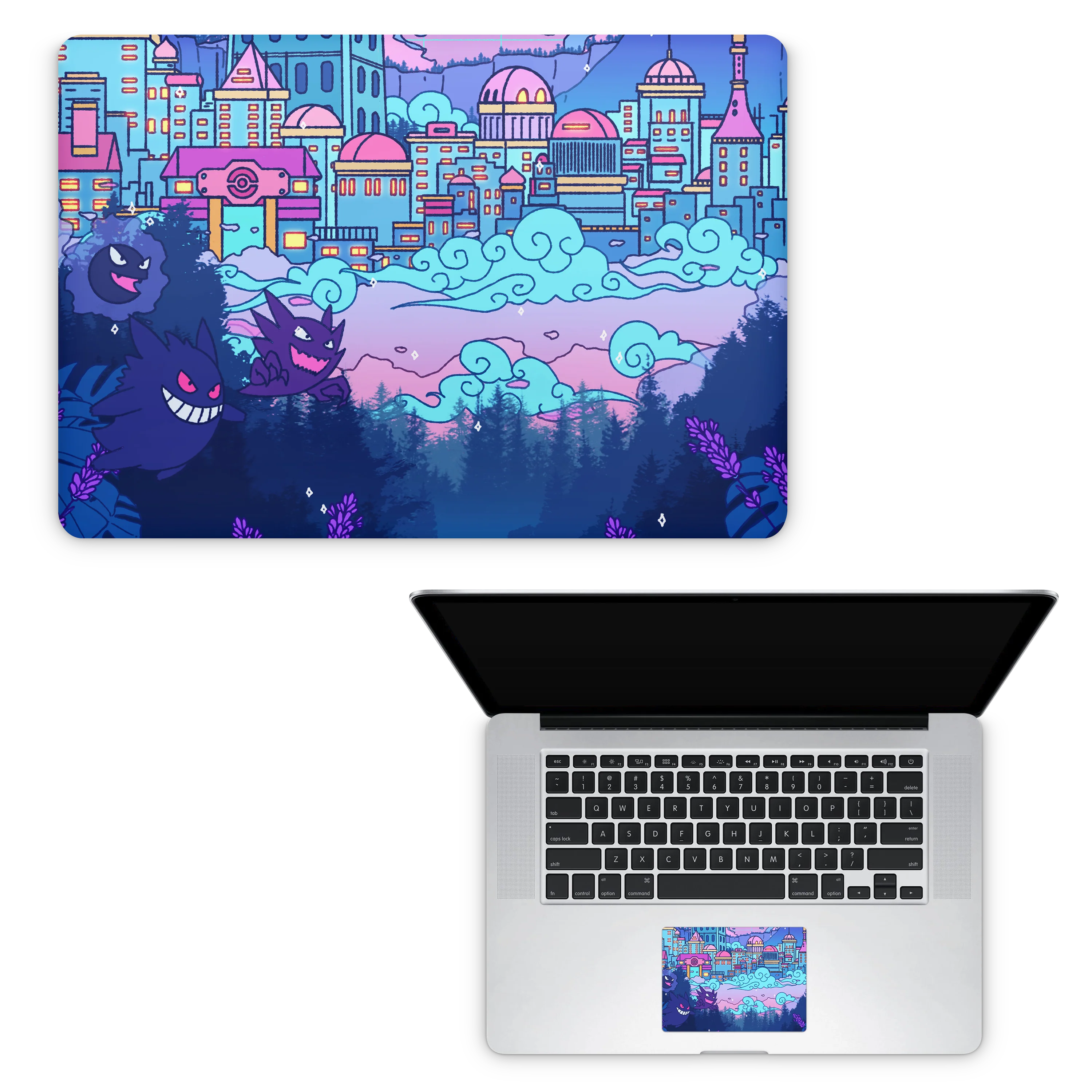Apple MacBook Lavender town Skin - Image 9