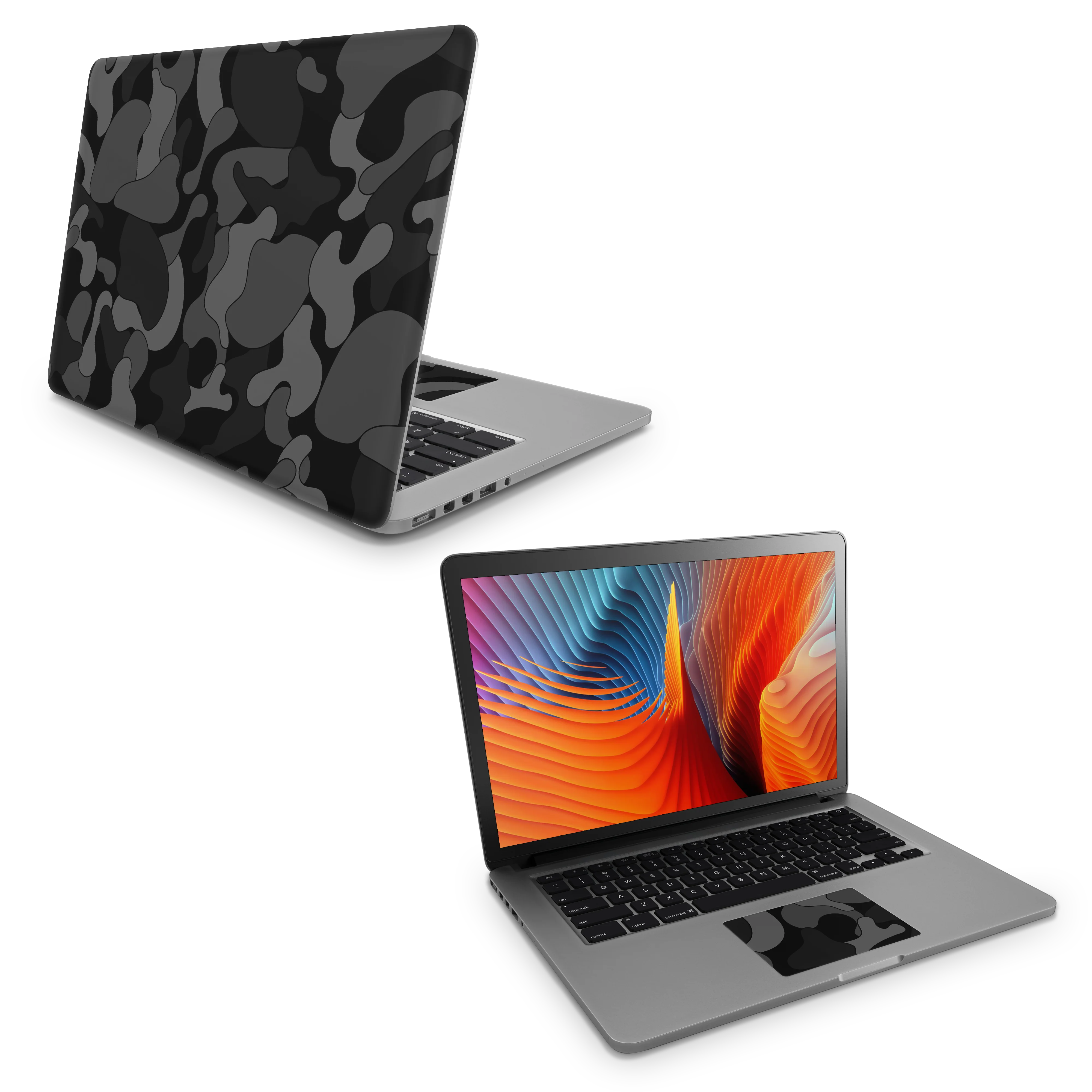 Apple MacBook Skin Ape Black Camo - Image 5