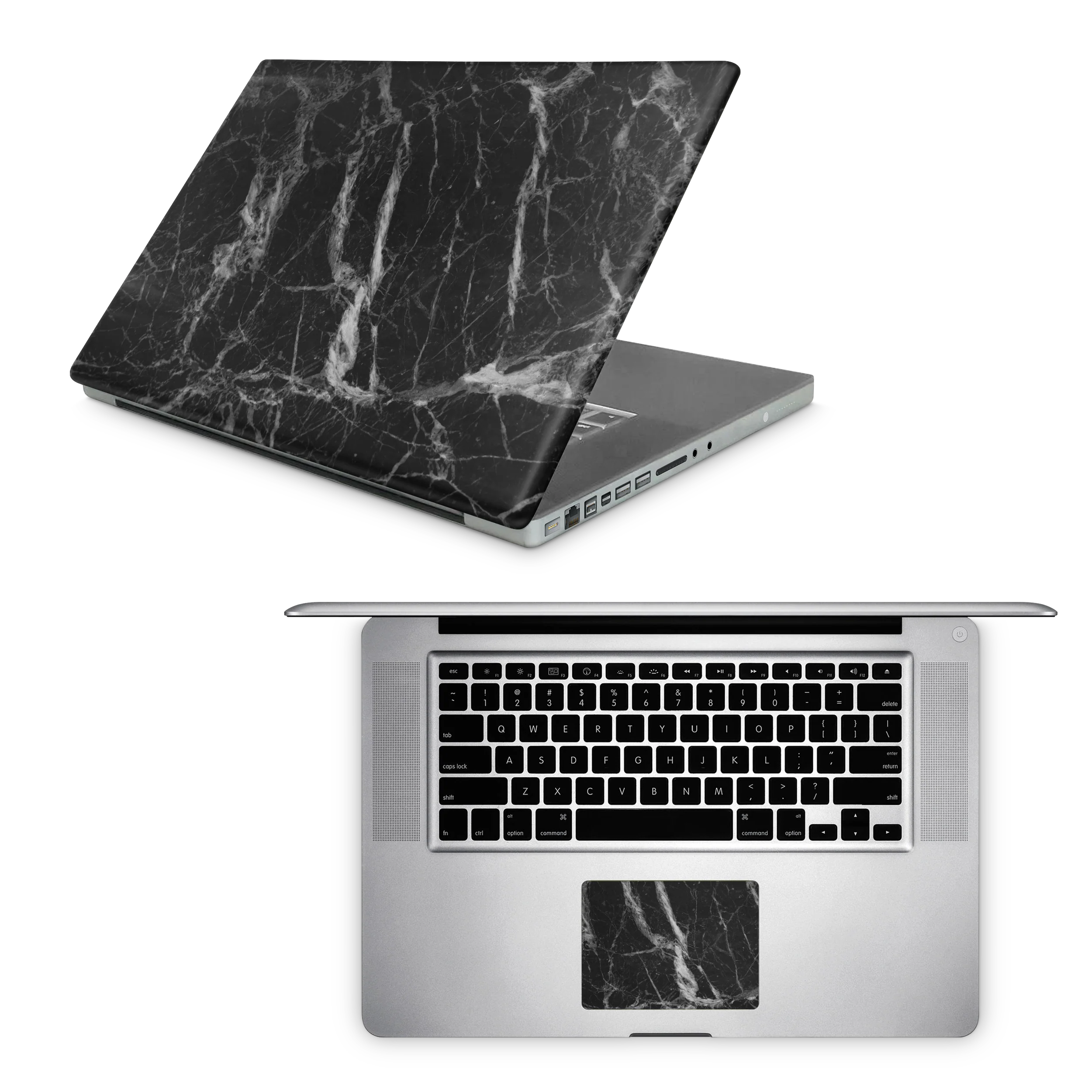 Apple MacBook Skin Black Marble - Image 11