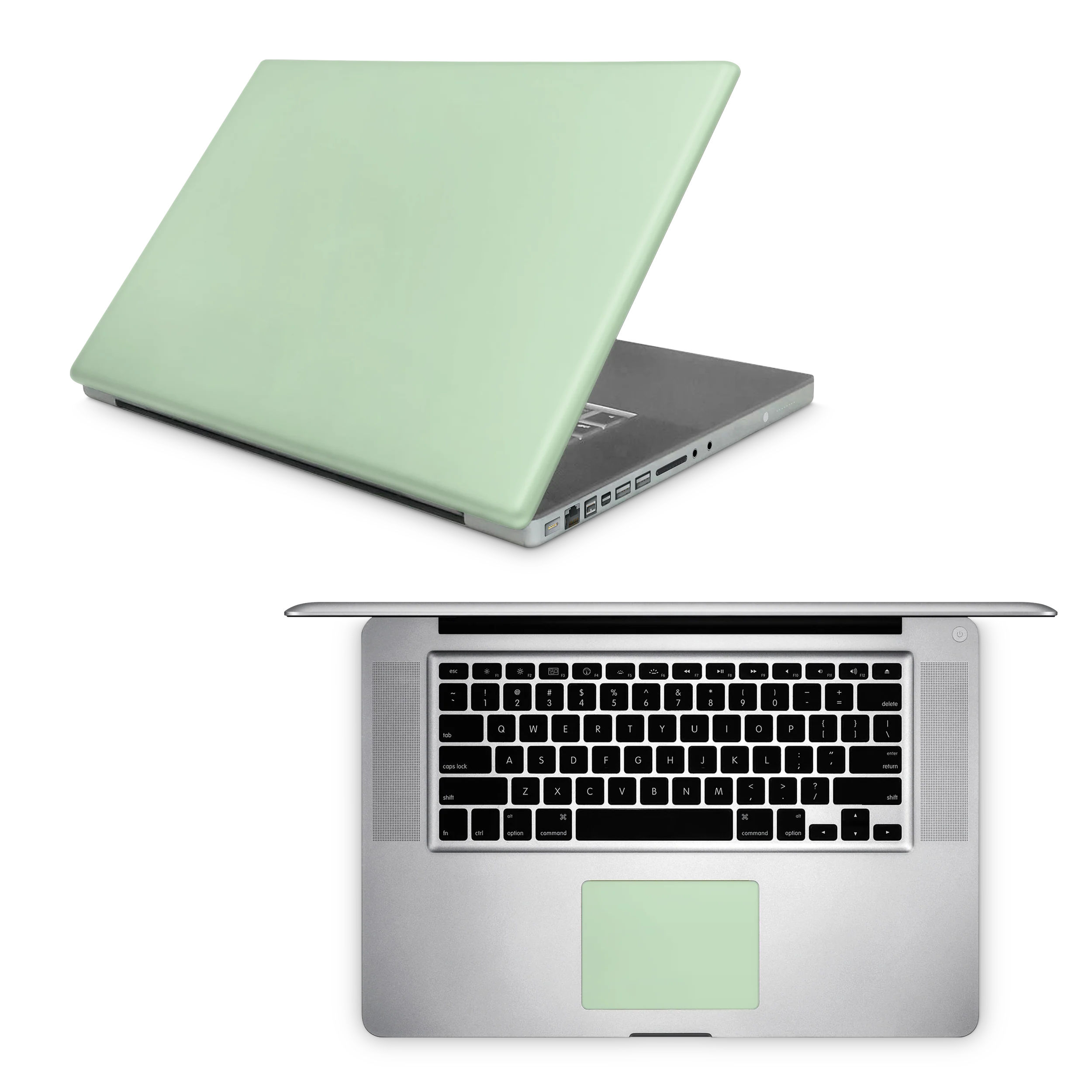 Apple MacBook Skin Pale Mint - Image 2
