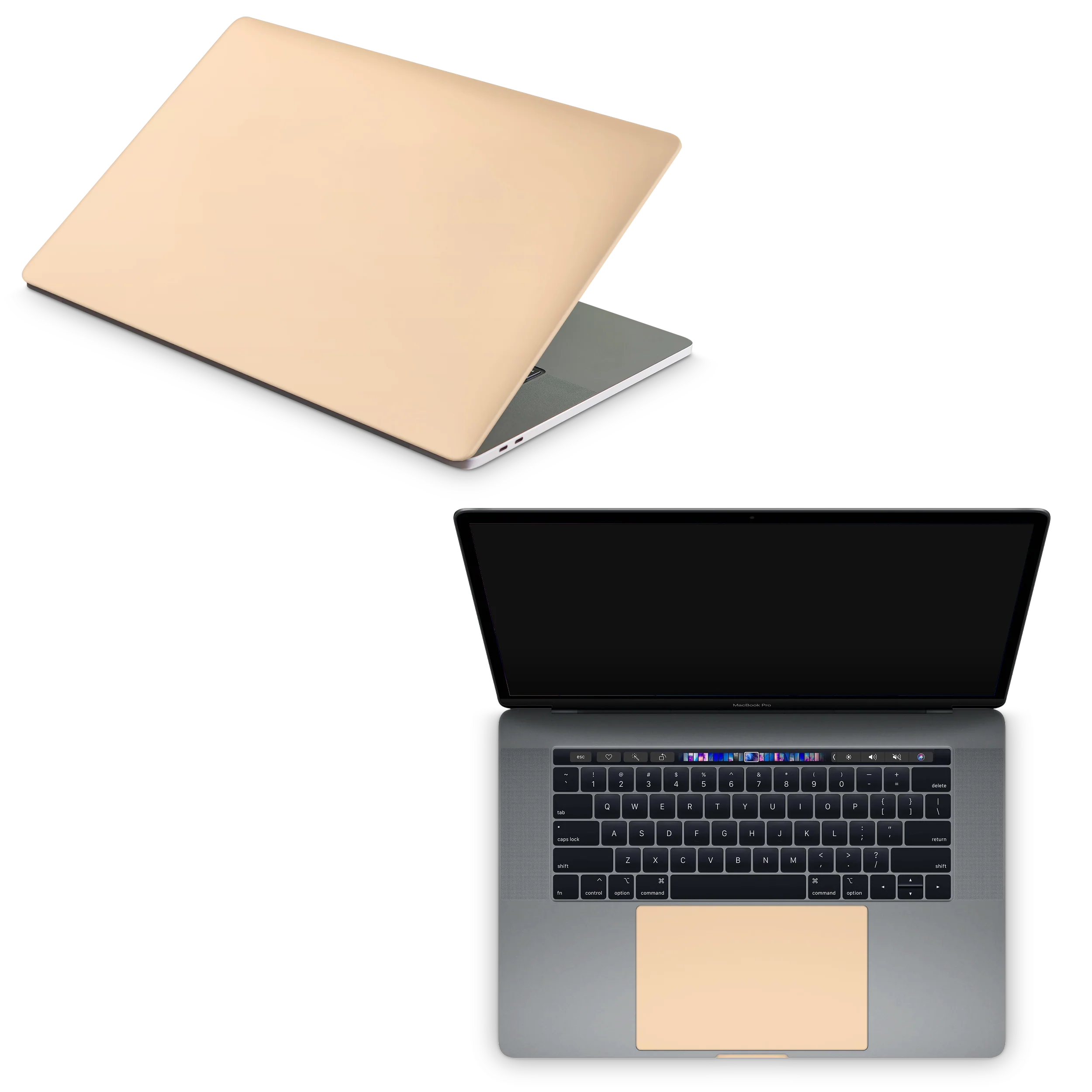 Apple MacBook Skin Pale Peach - Image 4