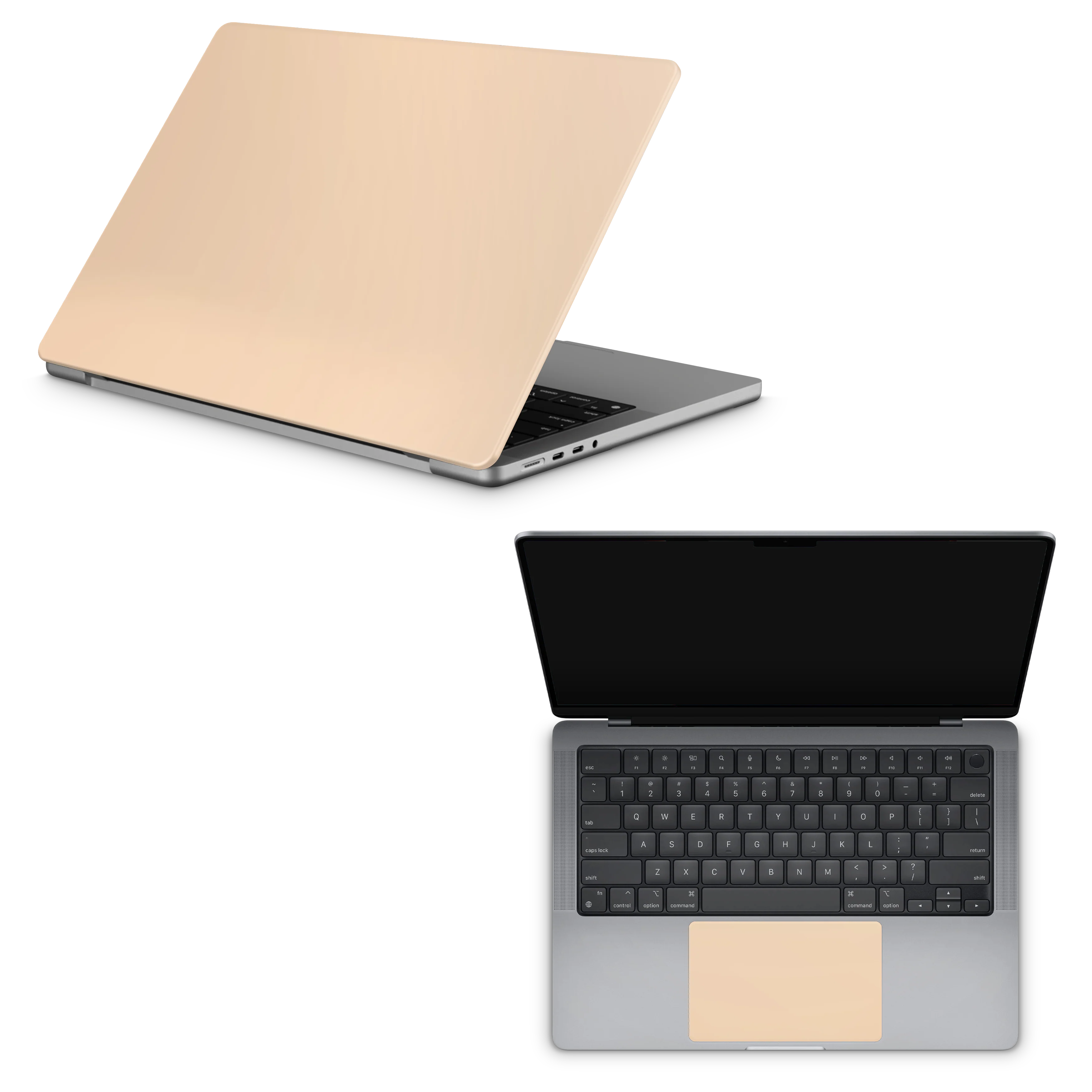Apple MacBook Skin Peach - Image 5
