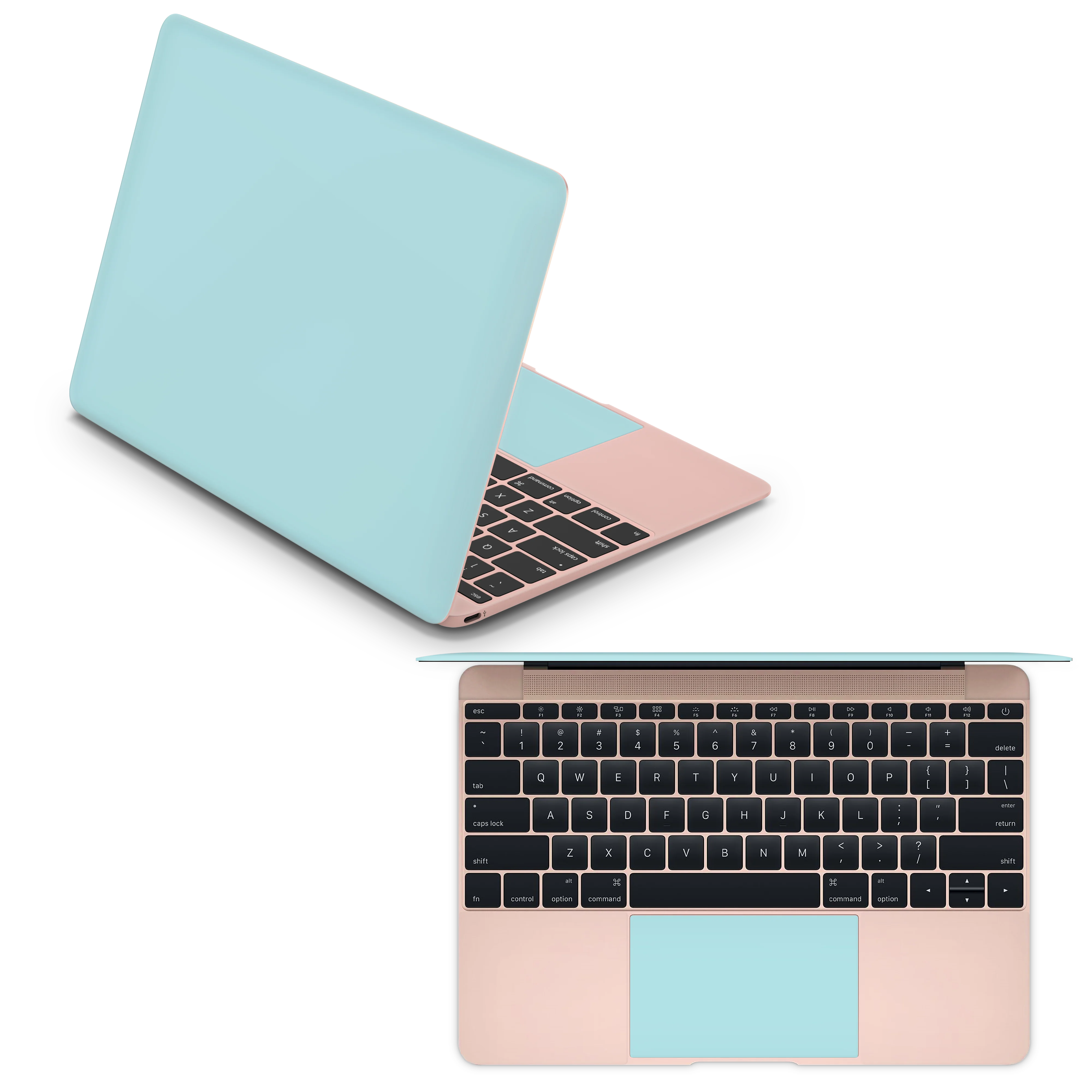Apple MacBook Skin Powder Blue - Image 11