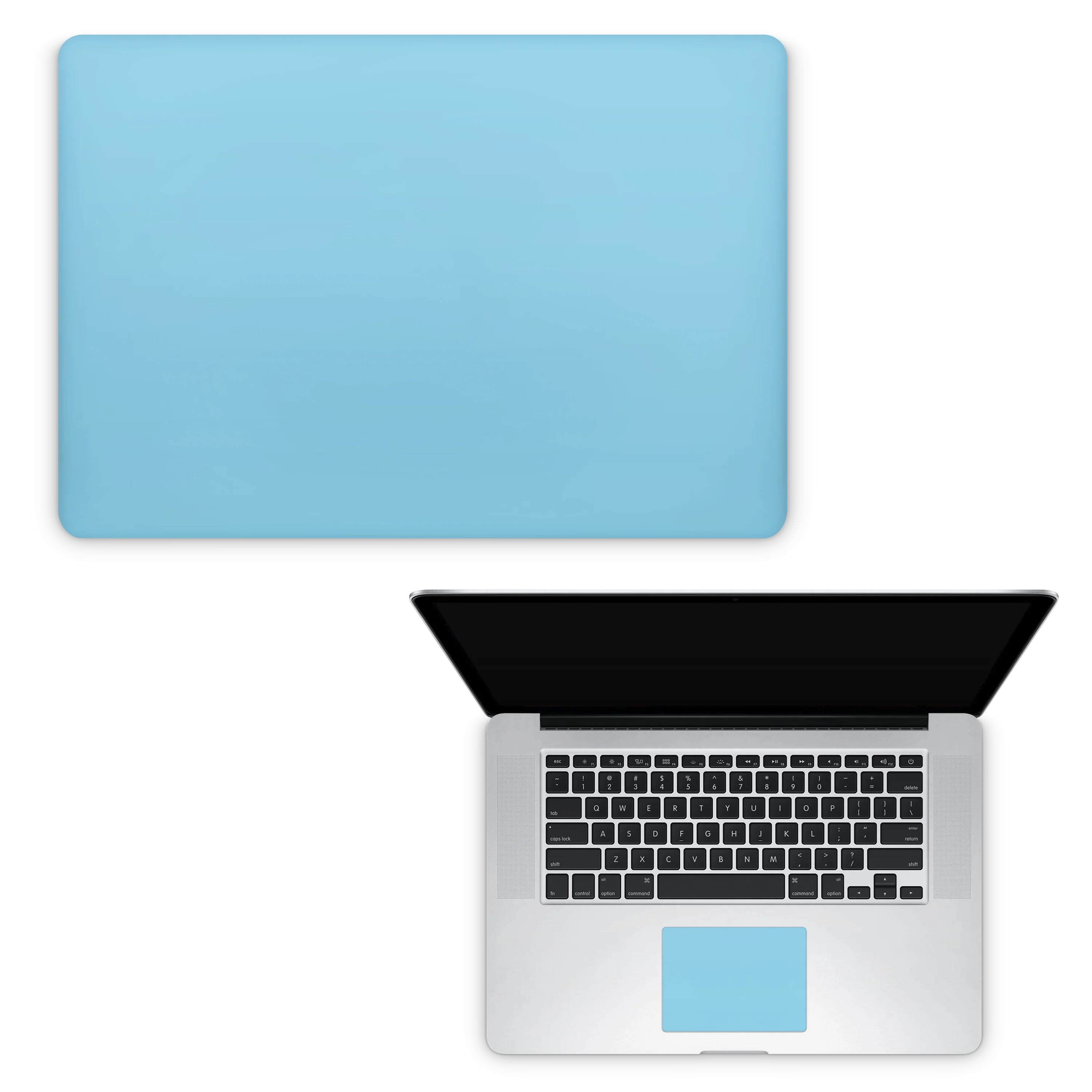 Apple MacBook Skin Sky Blue - Image 3