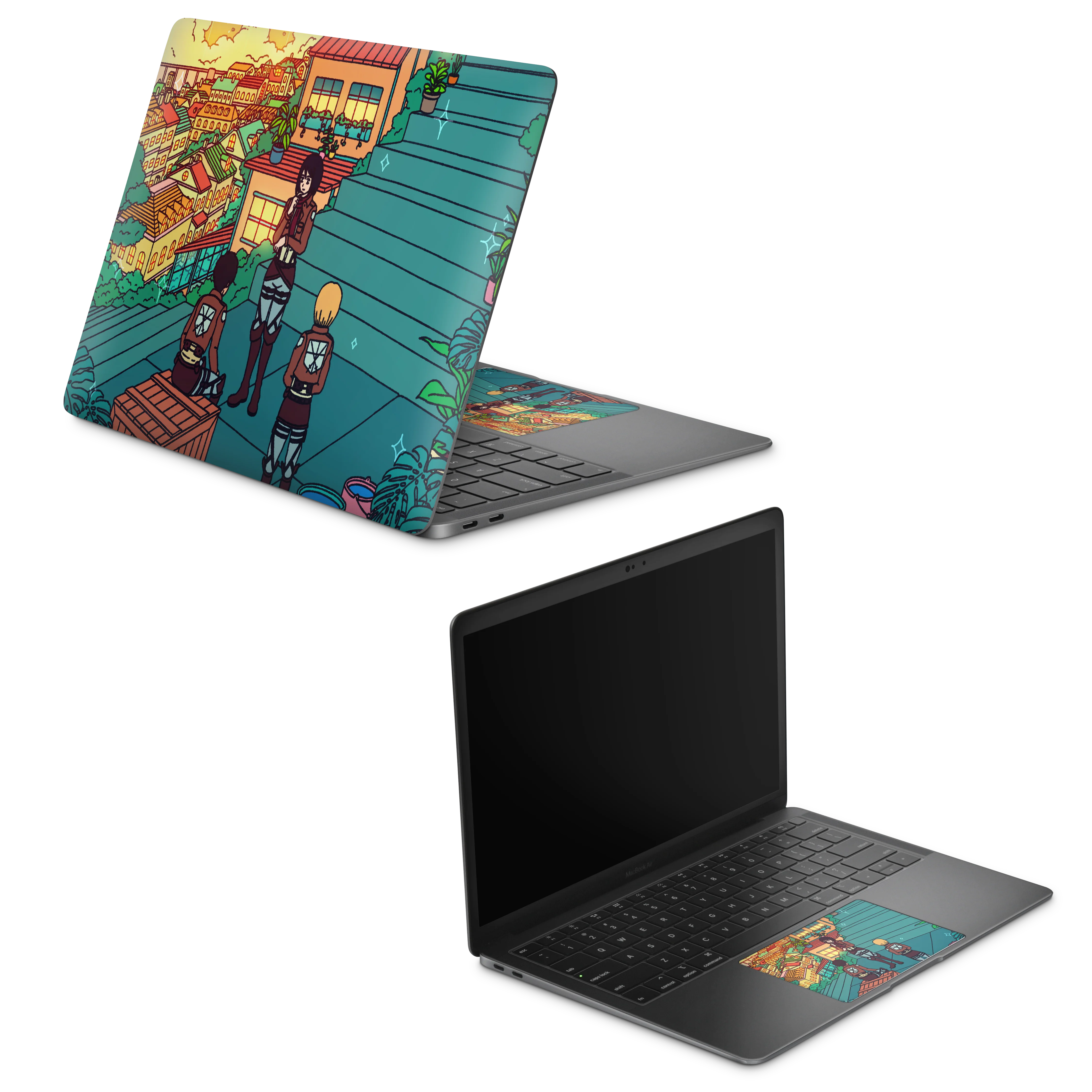 Apple MacBook Titan and friends Skin - Image 2