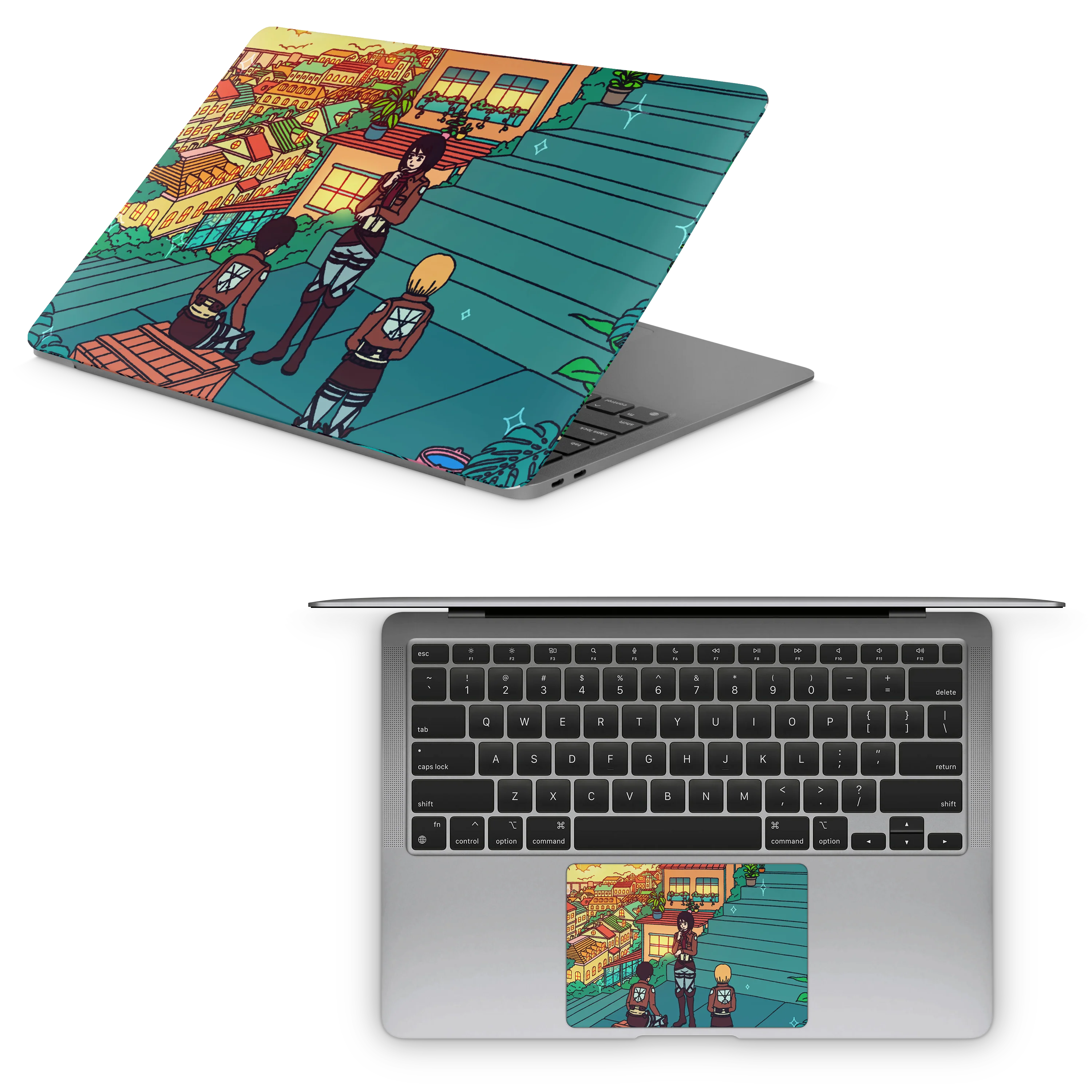 Apple MacBook Titan and friends Skin - Image 3