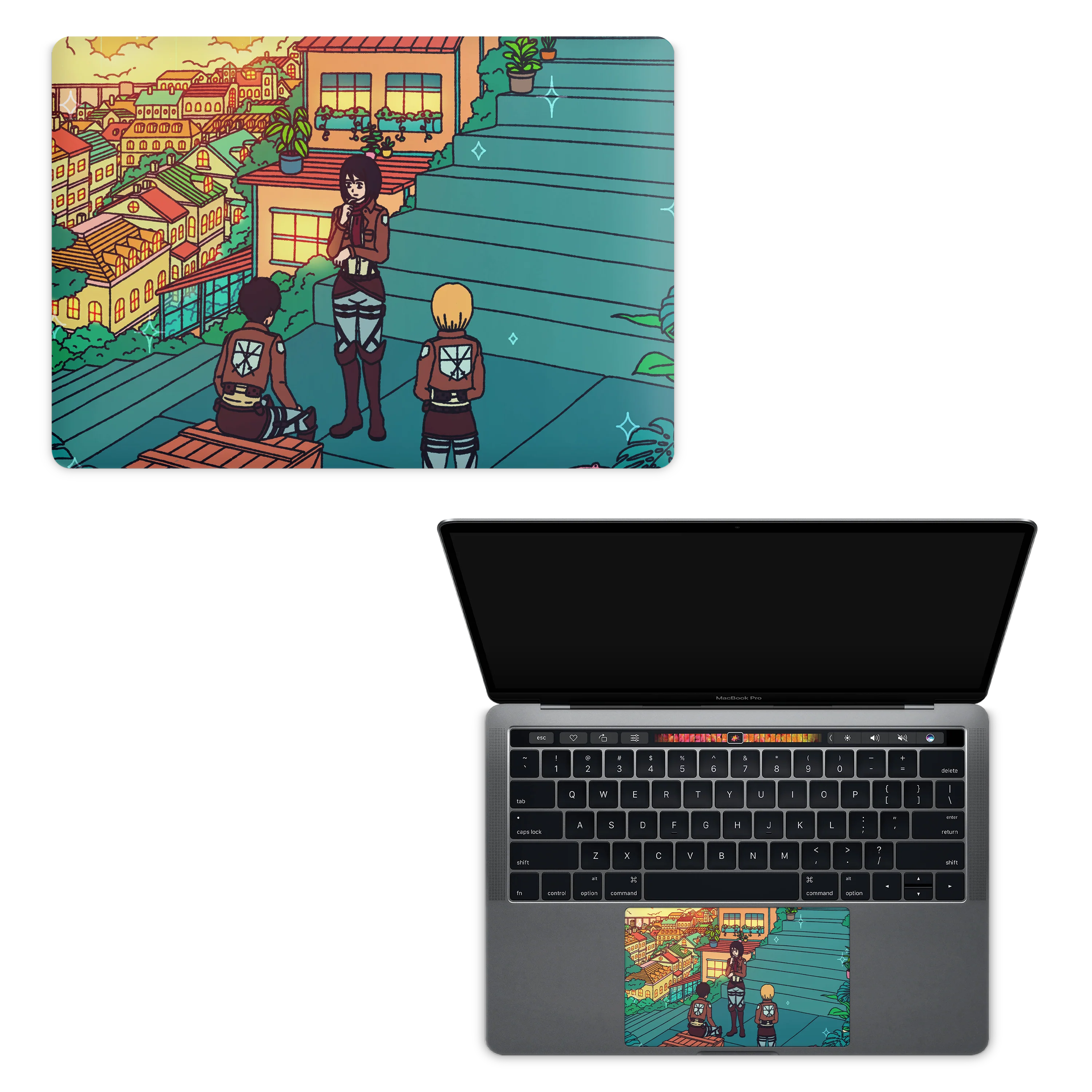 Apple MacBook Titan and friends Skin - Image 5