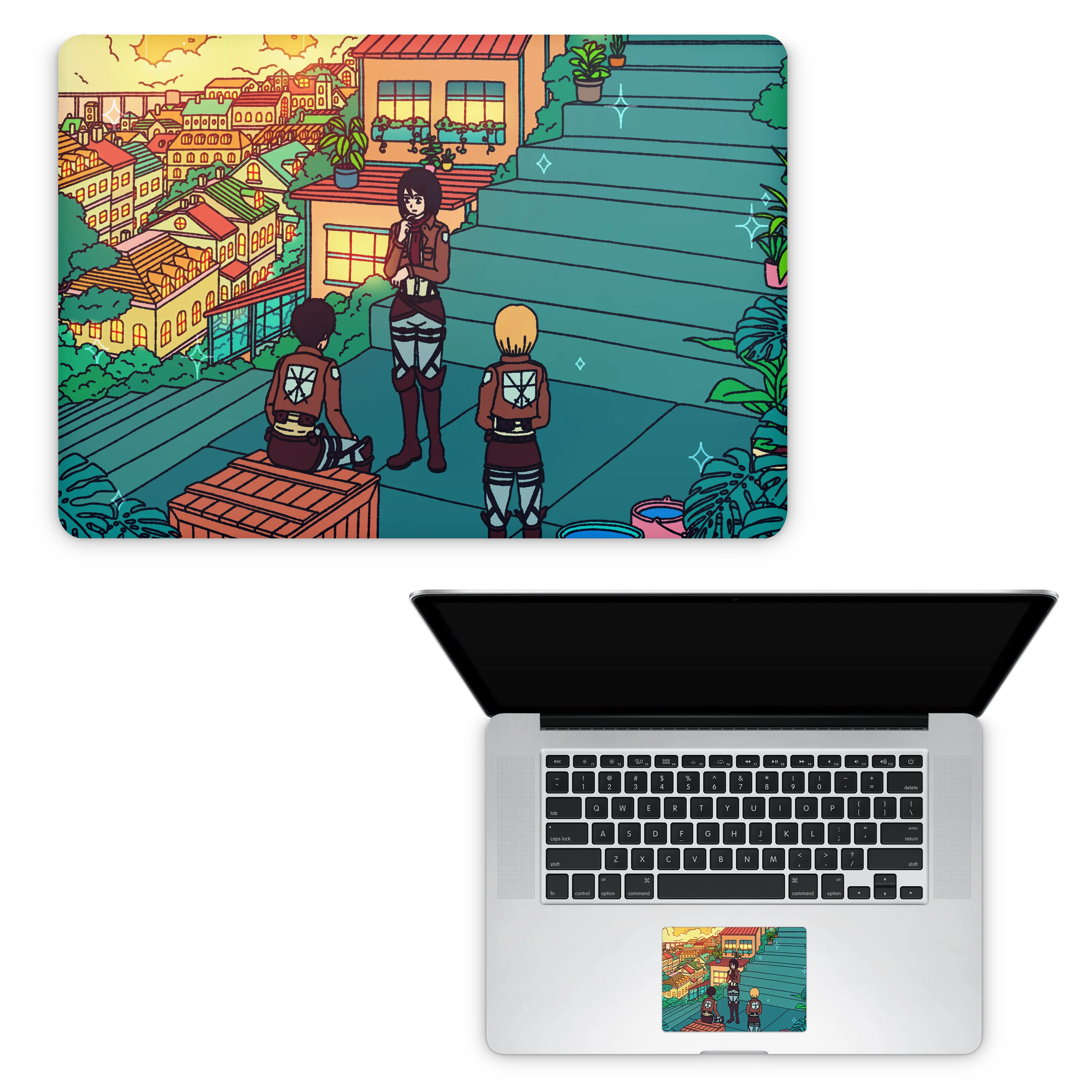 Apple MacBook Titan and friends Skin - Image 9