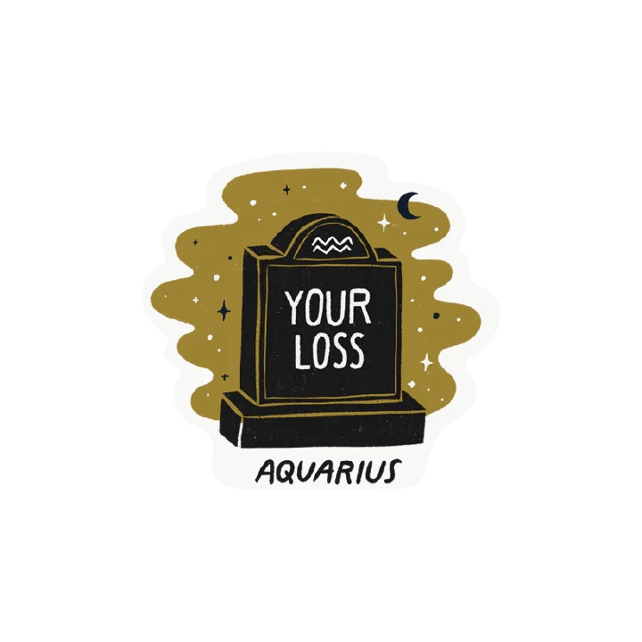 Aquarius as a Tombstone - Image 2