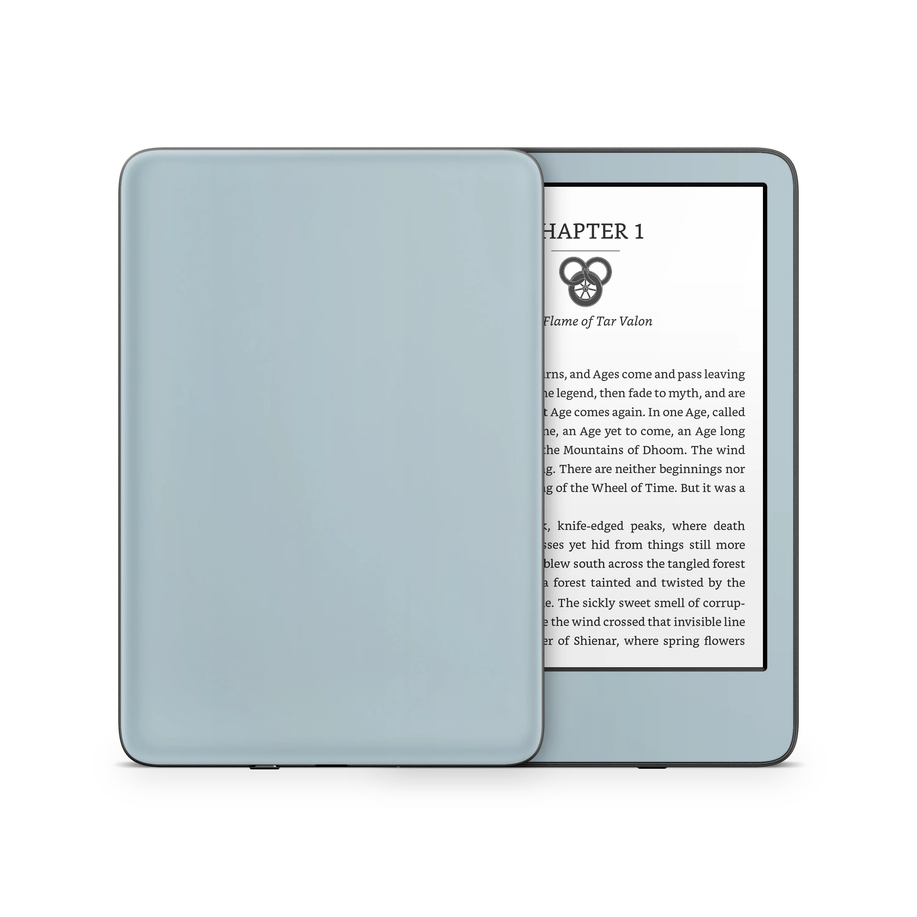 Baby Blue Kindle eReader Skin - Image 6