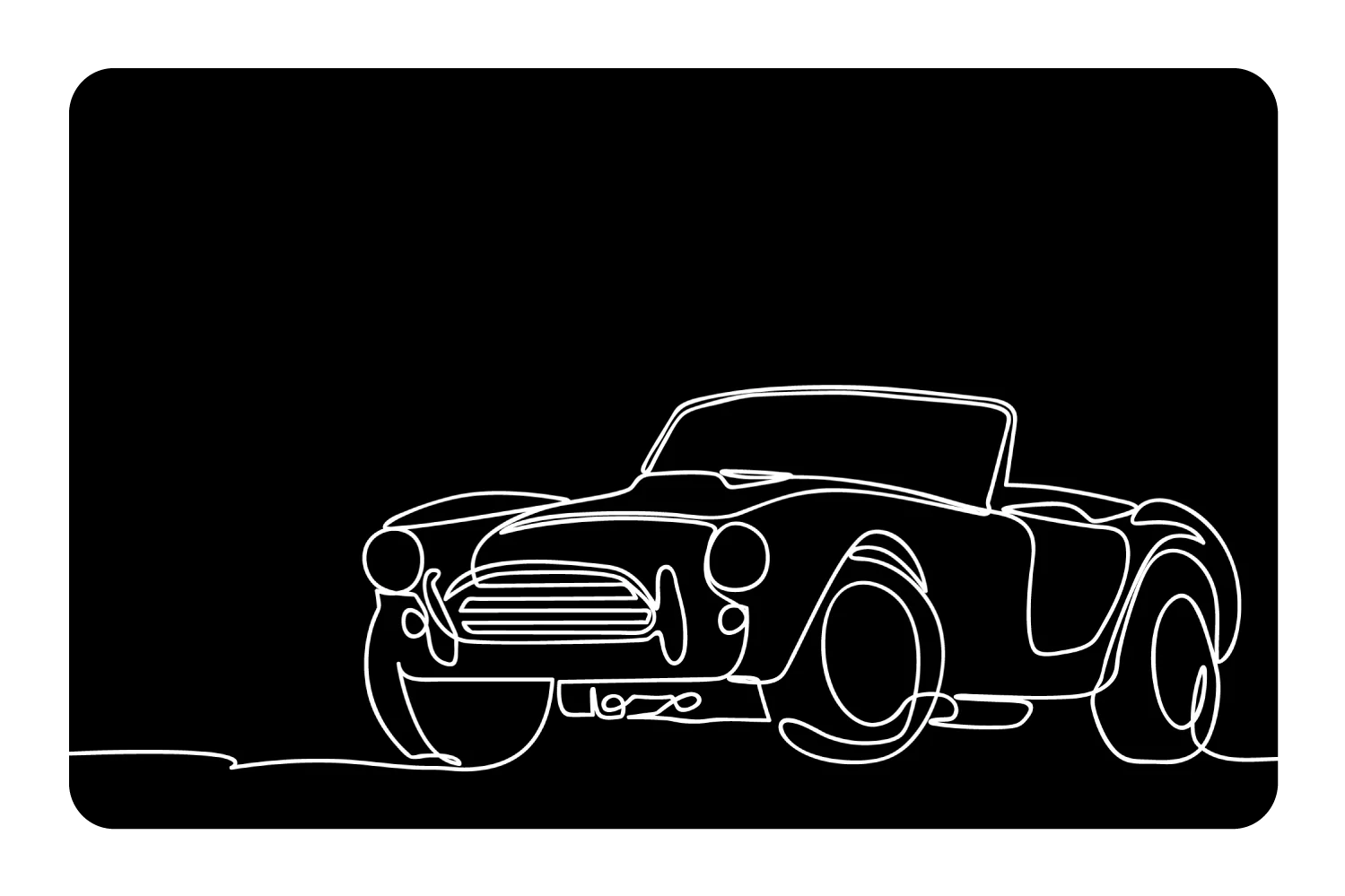 Benz Line Art