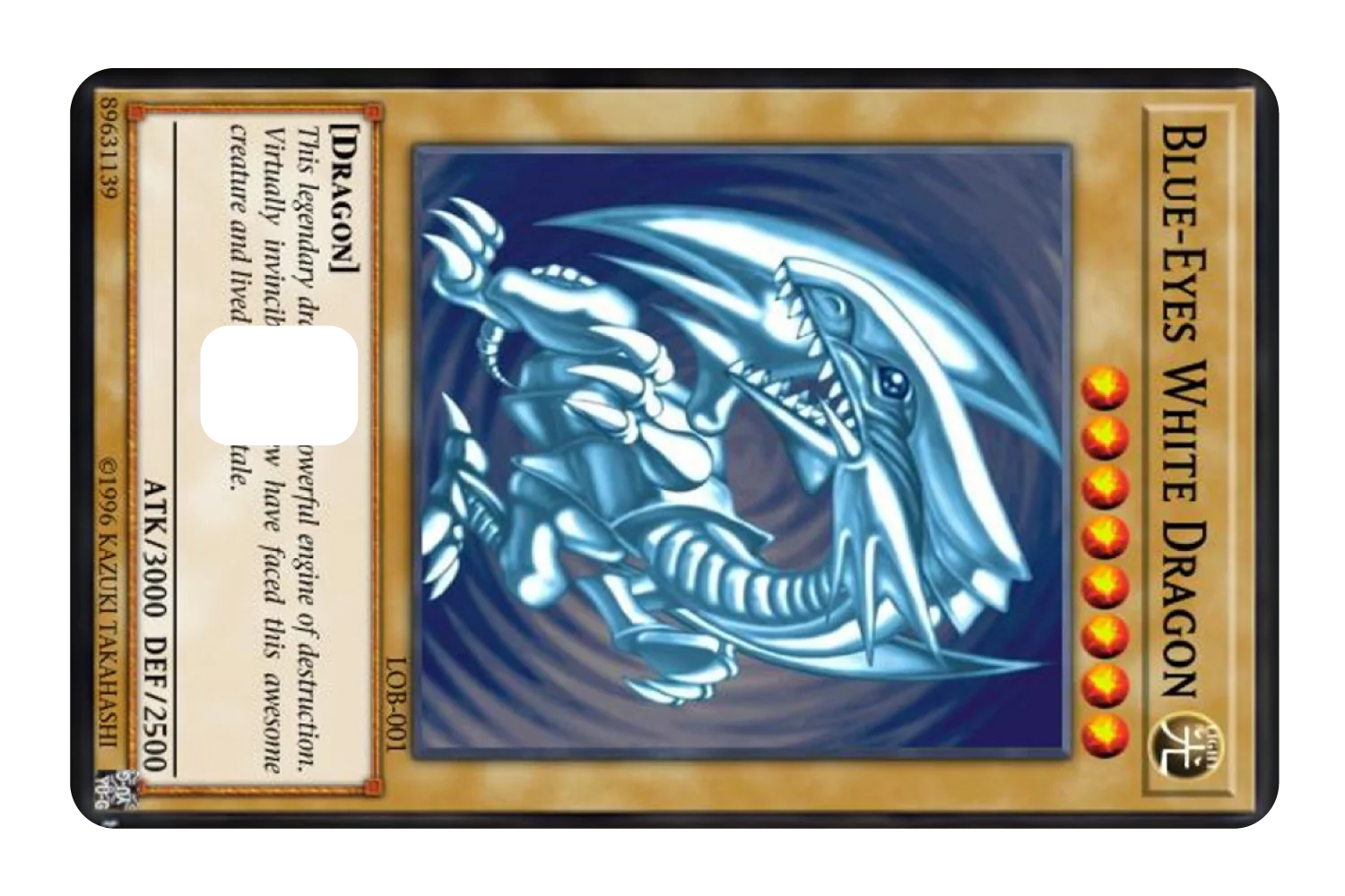 Blue Dragon Card - Image 2