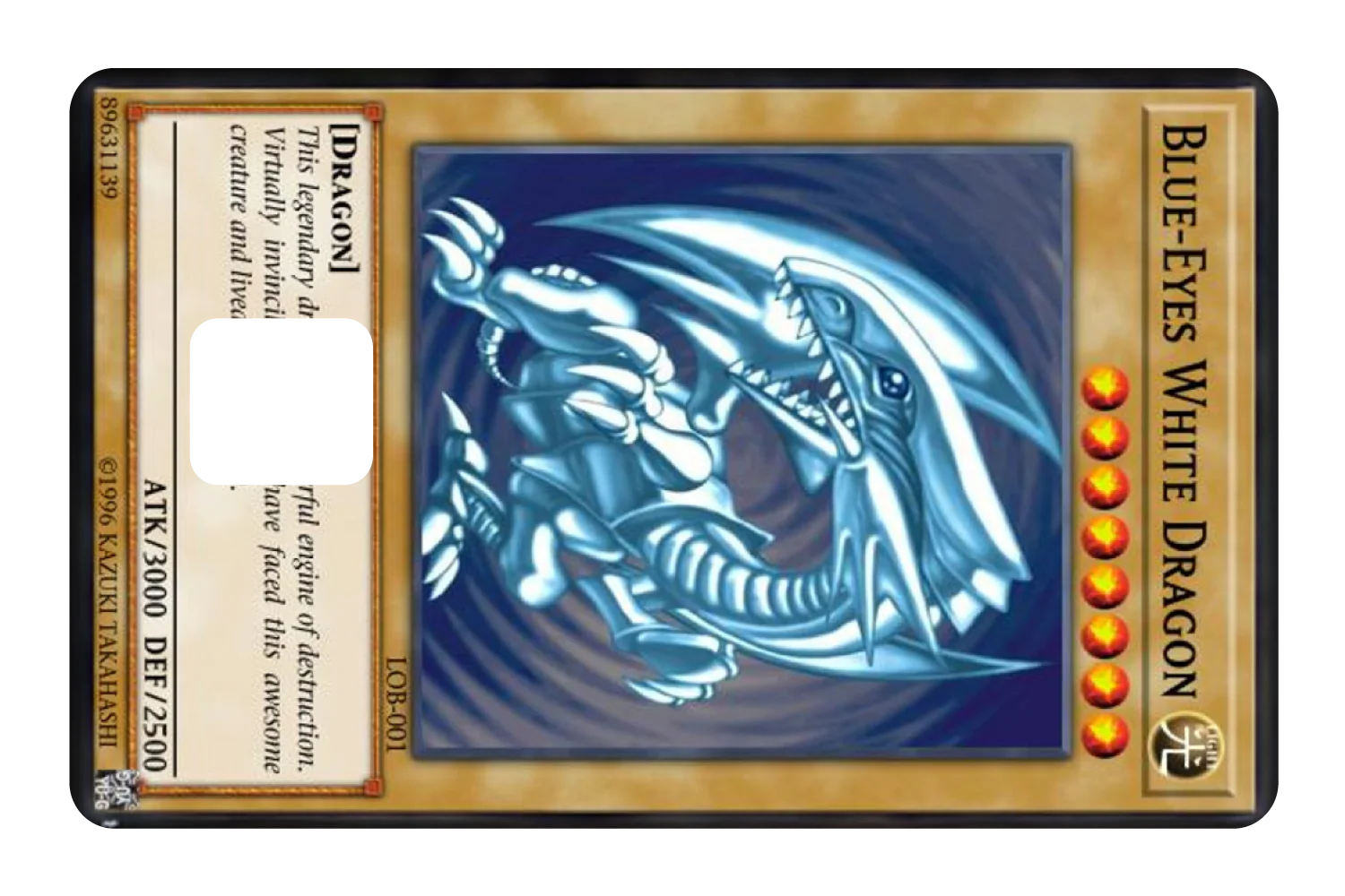 Blue Dragon Card - Image 3