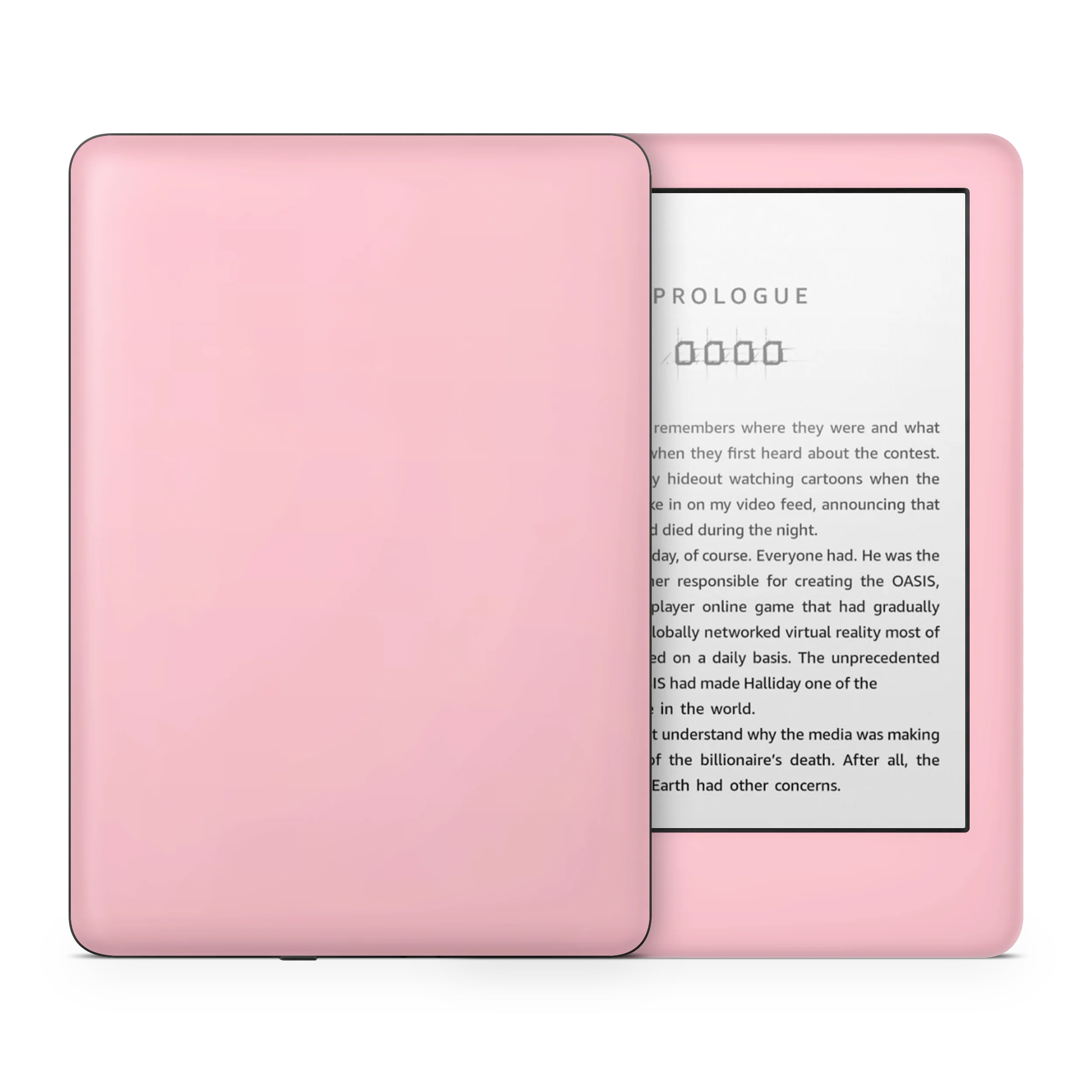 Blush Pink Kindle eReader Skin - Image 7