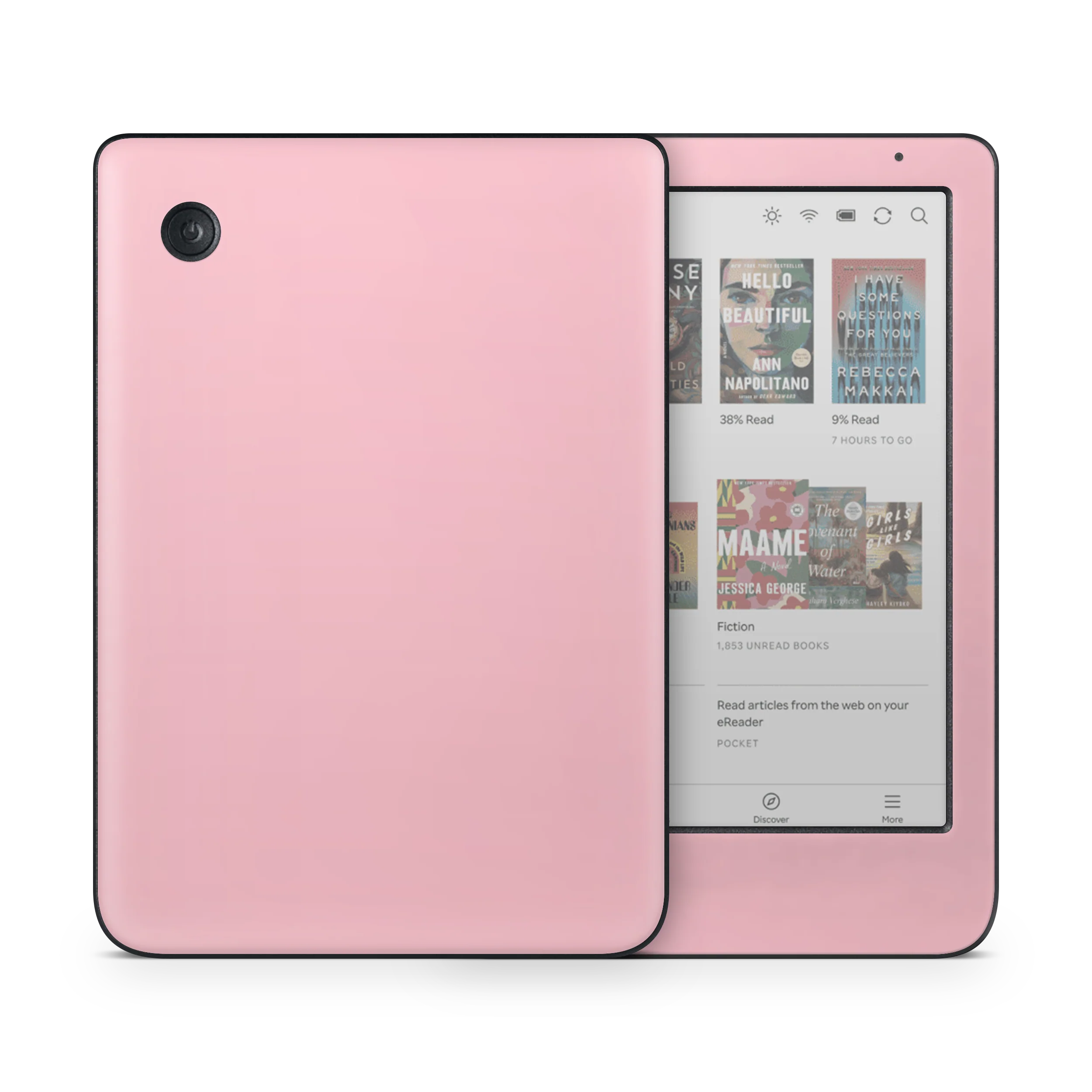 Blush Pink Kobo eReader Skin - Image 3