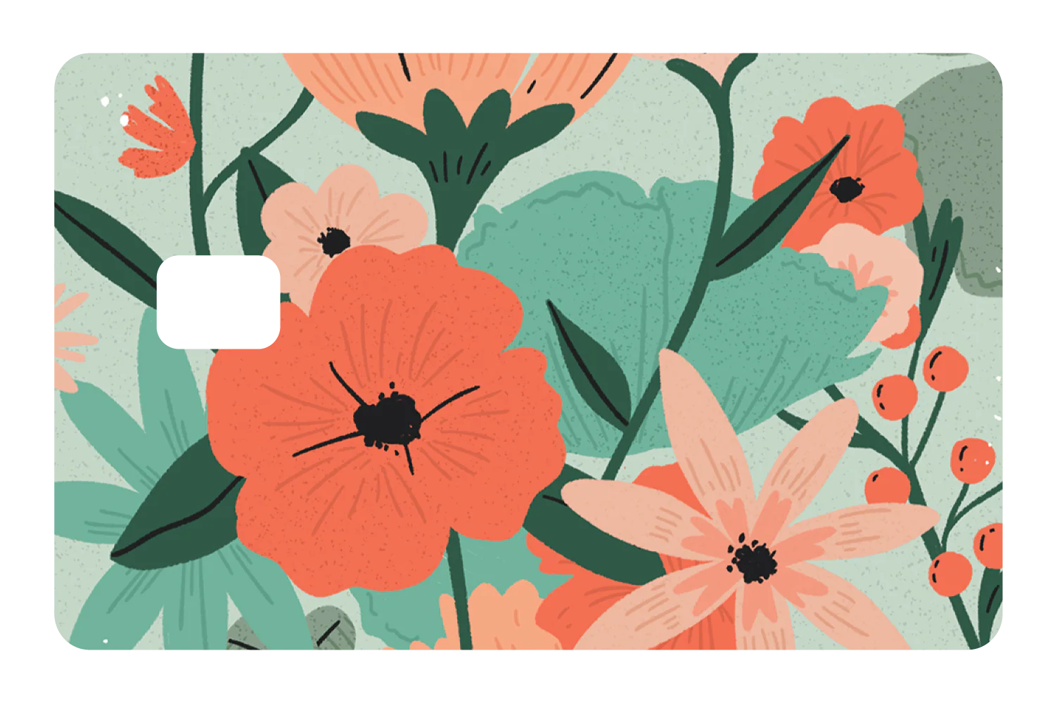 Orange Floral - Image 3