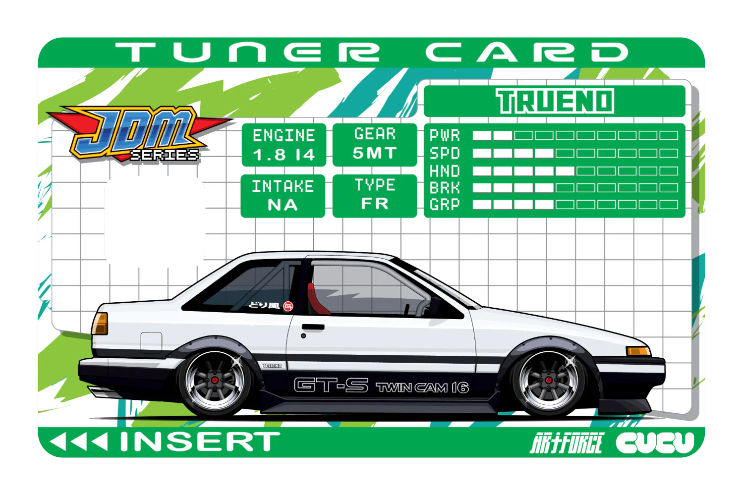 Tuner Card AE86 Trueno - Image 2