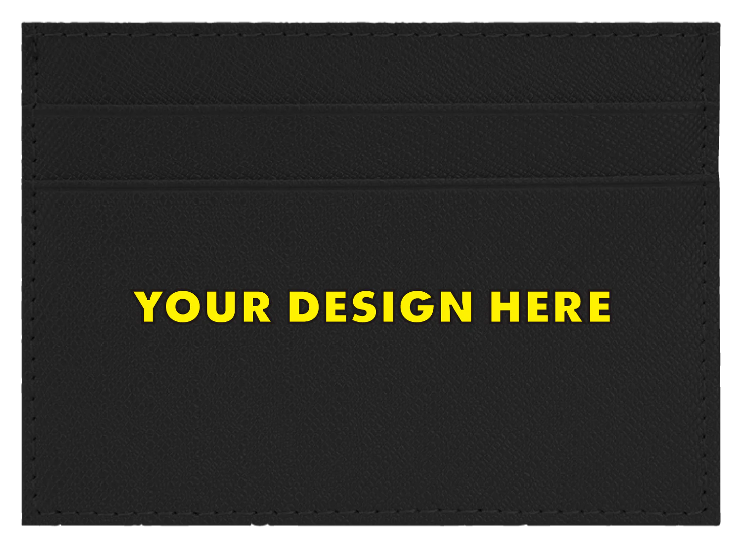 Create Your Own - Leather Wallet (Black)
