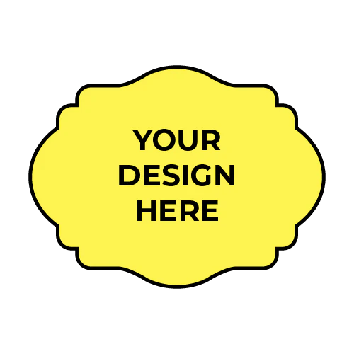 Custom Decal - Ornament Frame (Large ~ 10" / 25cm)