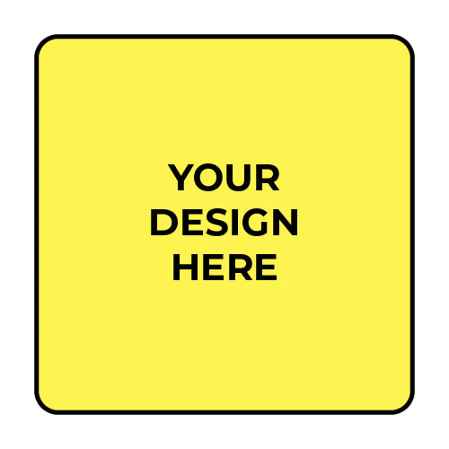 Custom Decal - Round Corner Square (Small ~ 3" / 7cm)