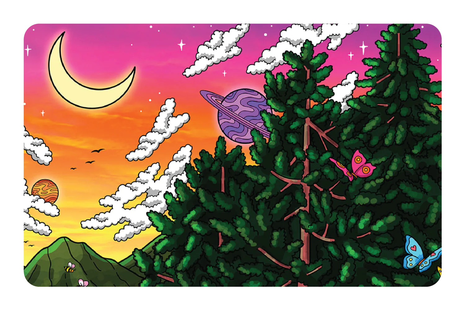 Evergreen Dusk