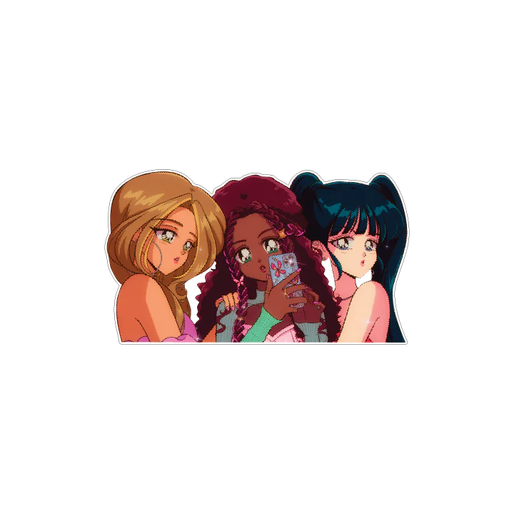 Flora, Aisha and Musa selfie - Image 3
