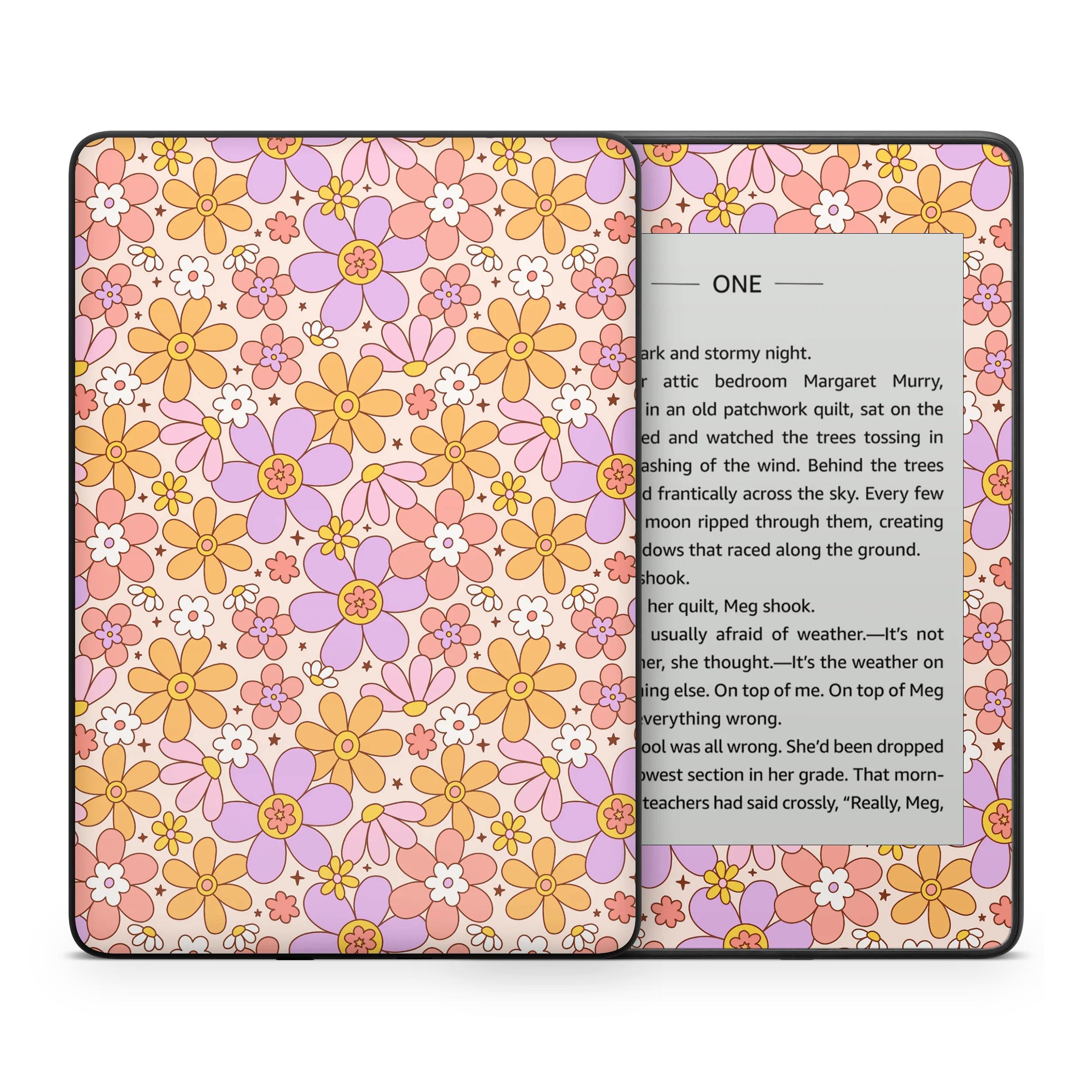 Groovy floral Kindle Skin - Image 6
