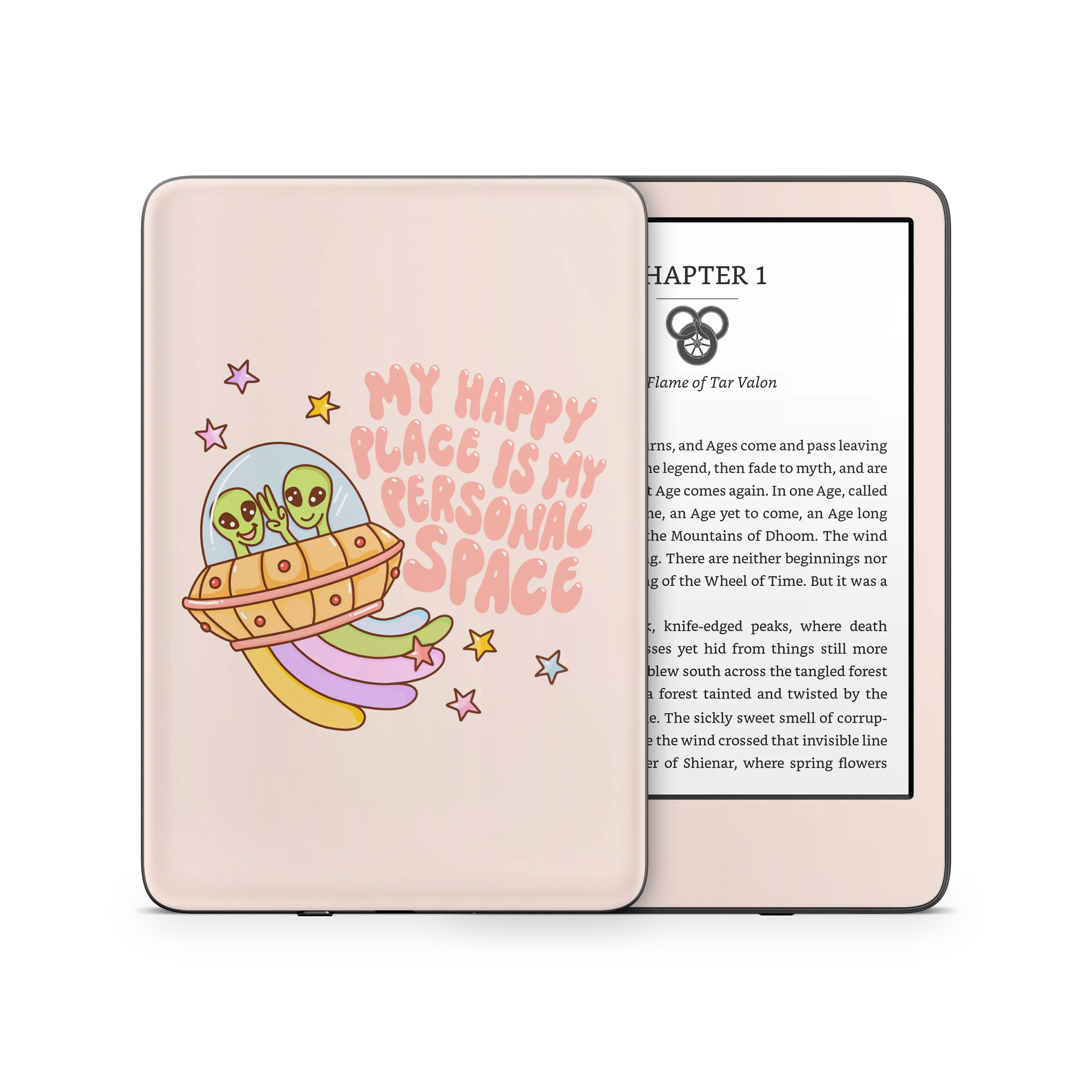 Happy Place Kindle Skin