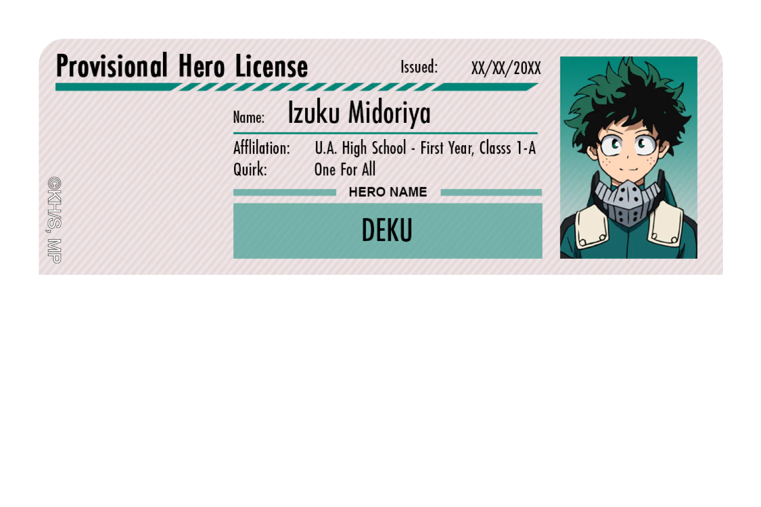 Hero License - Izuku Midoriya - Image 9