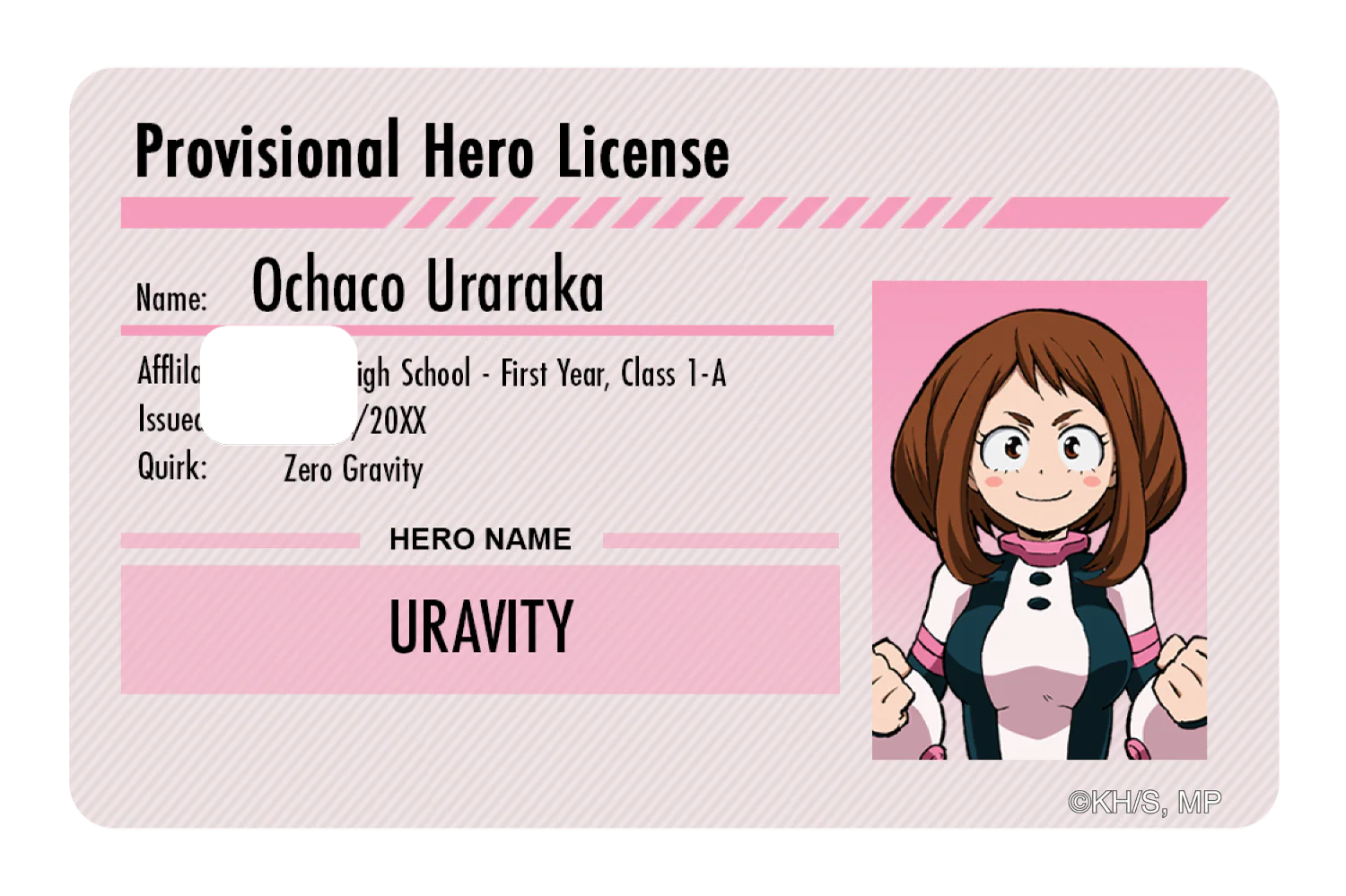 Hero License - Ochaco Uraraka - Image 2