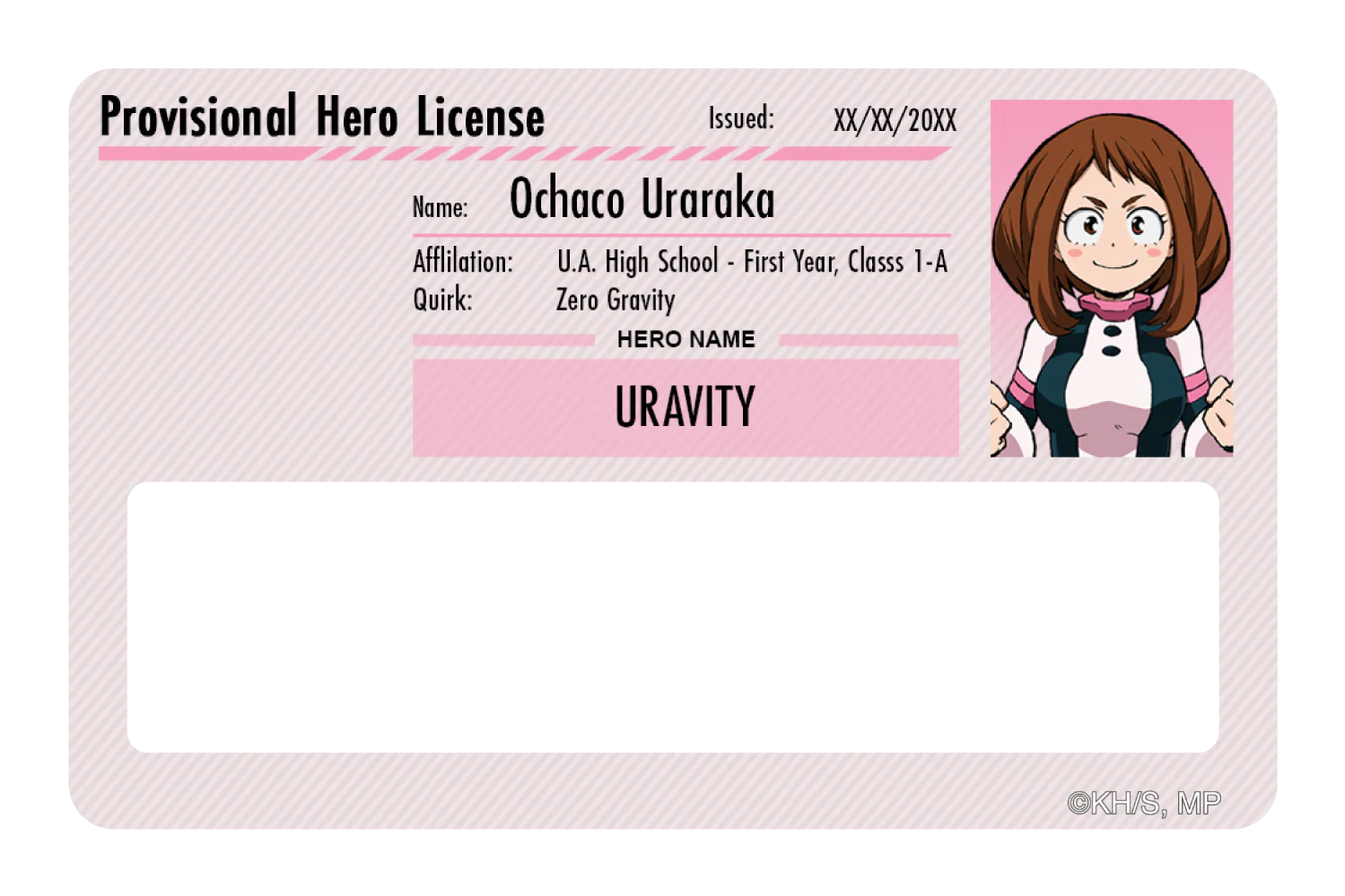Hero License - Ochaco Uraraka - Image 6