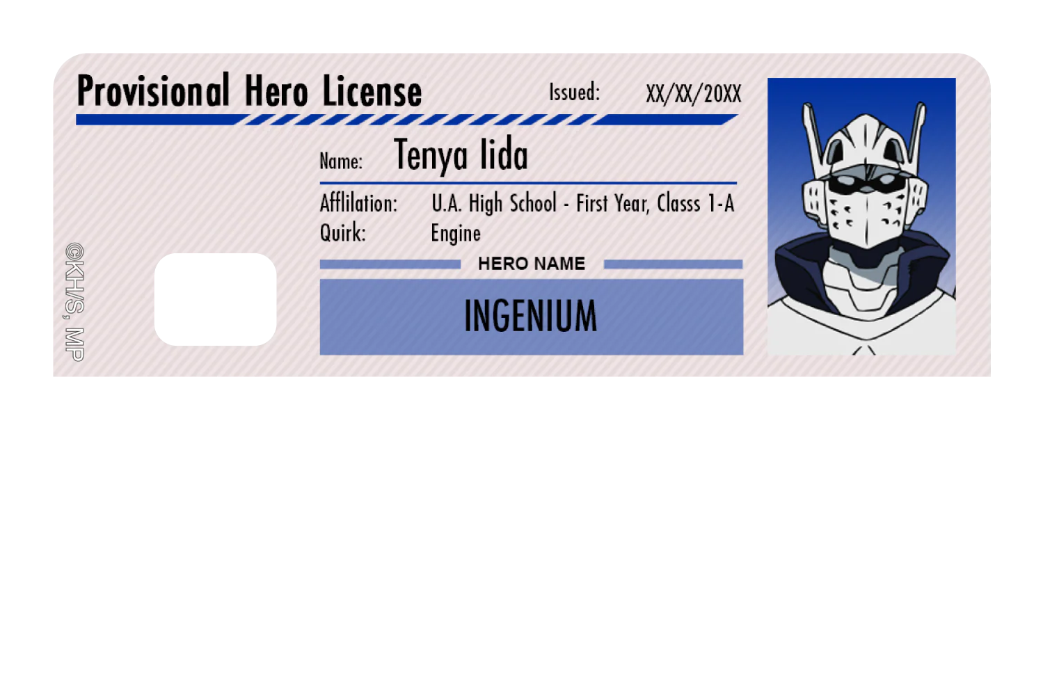 Hero License - Tenya Iida - Image 8